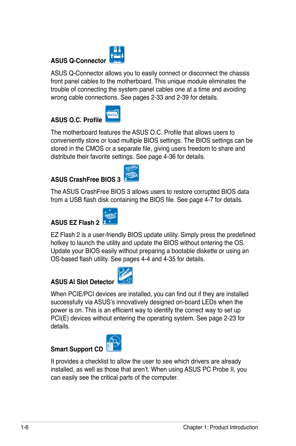 Asus P5E-V HDMI User Manual | Page 22 / 162