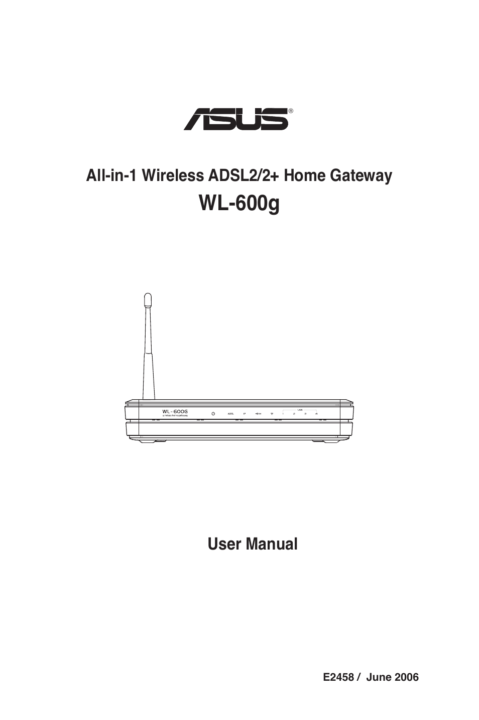 Asus WL-600g User Manual | 57 pages