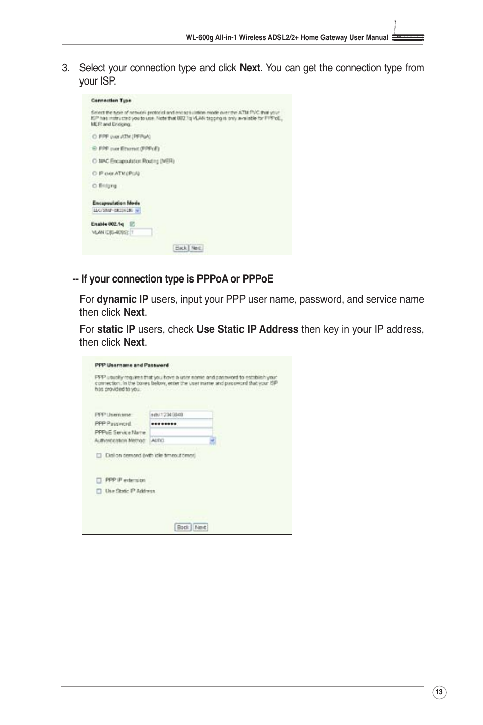 Asus WL-600g User Manual | Page 15 / 57