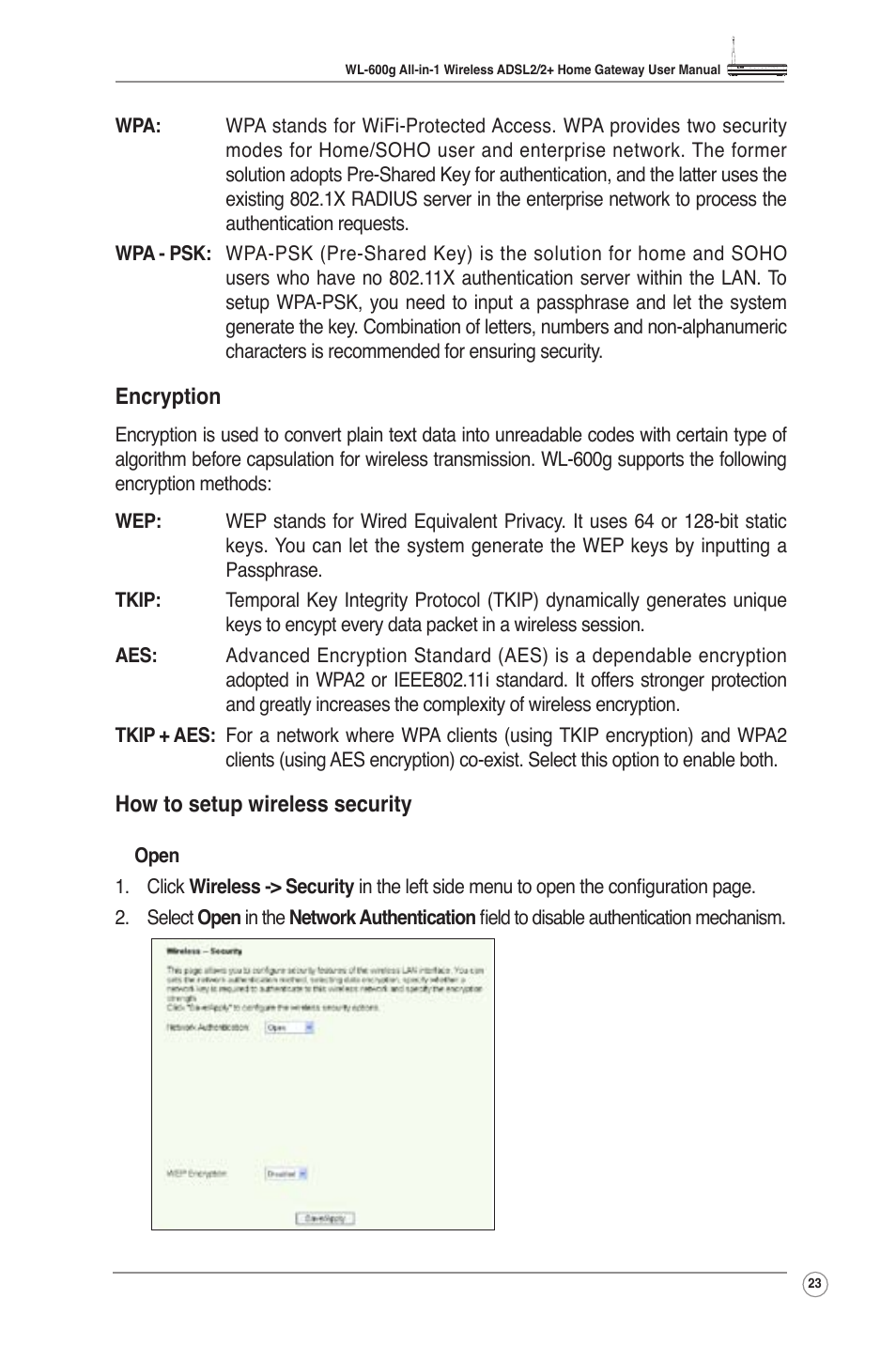 Asus WL-600g User Manual | Page 25 / 57