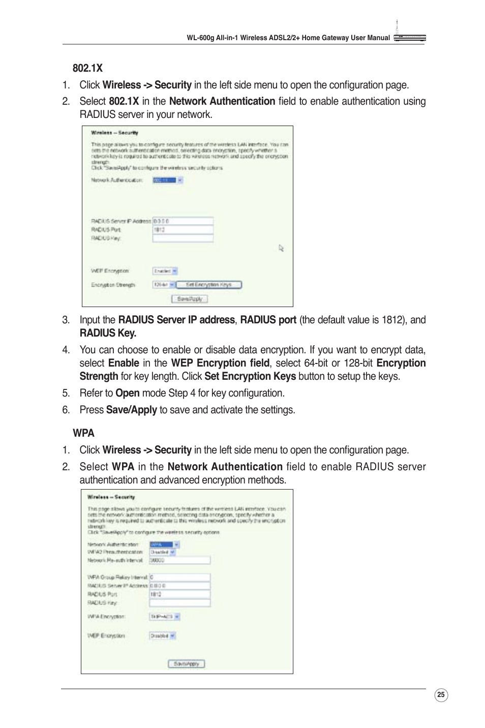 Asus WL-600g User Manual | Page 27 / 57