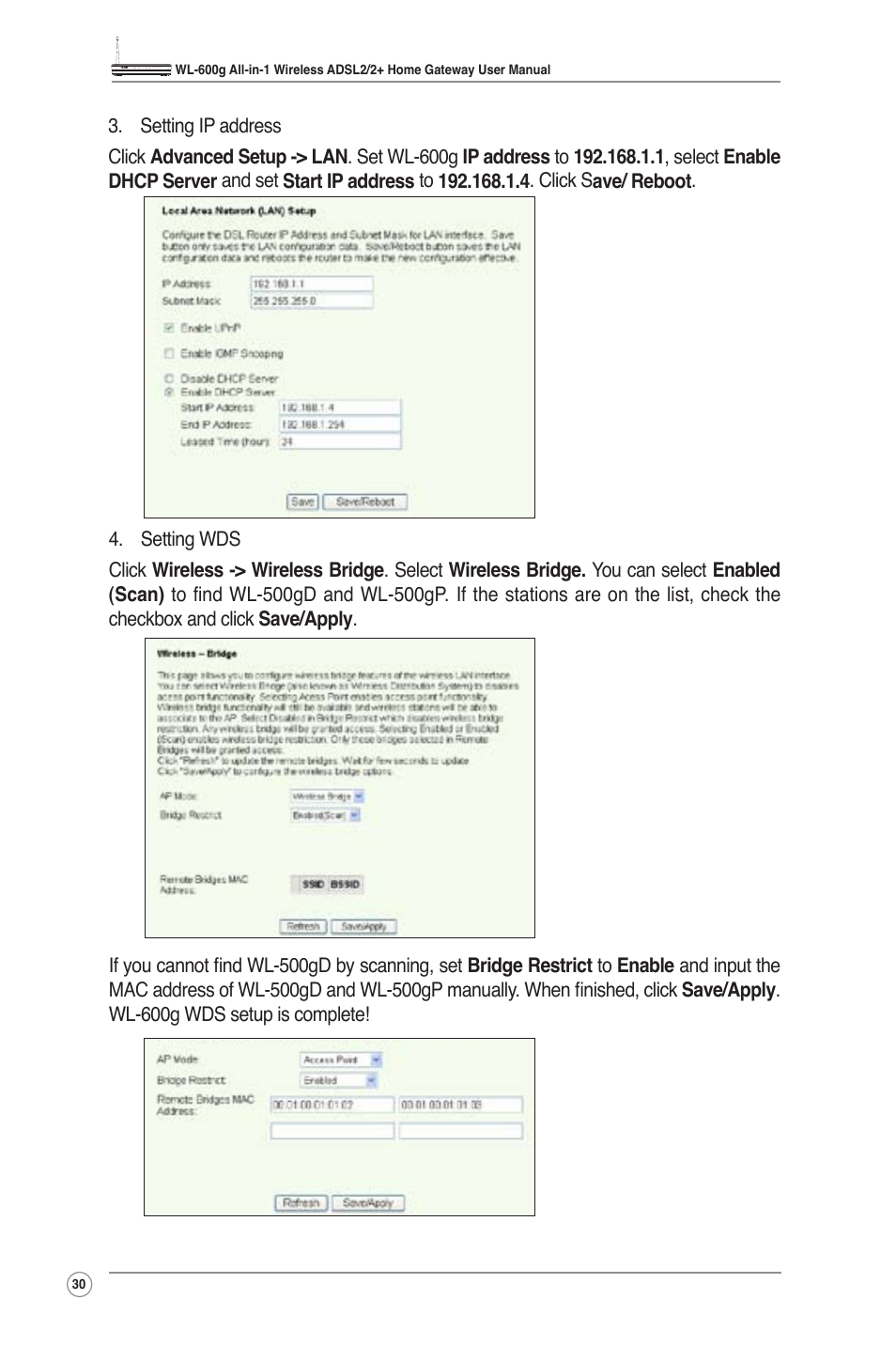 Asus WL-600g User Manual | Page 32 / 57