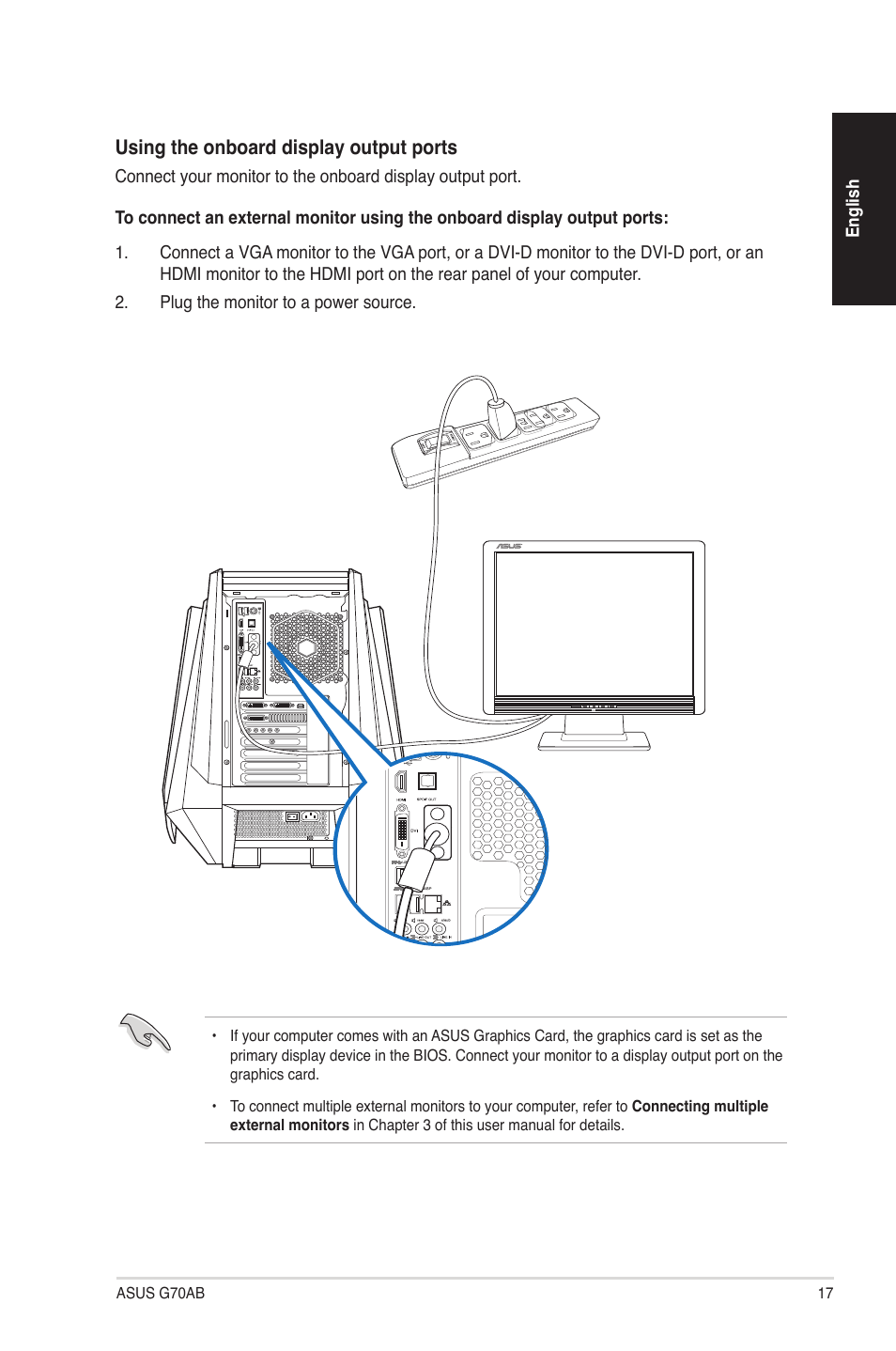 Asus G70AB User Manual | Page 17 / 82