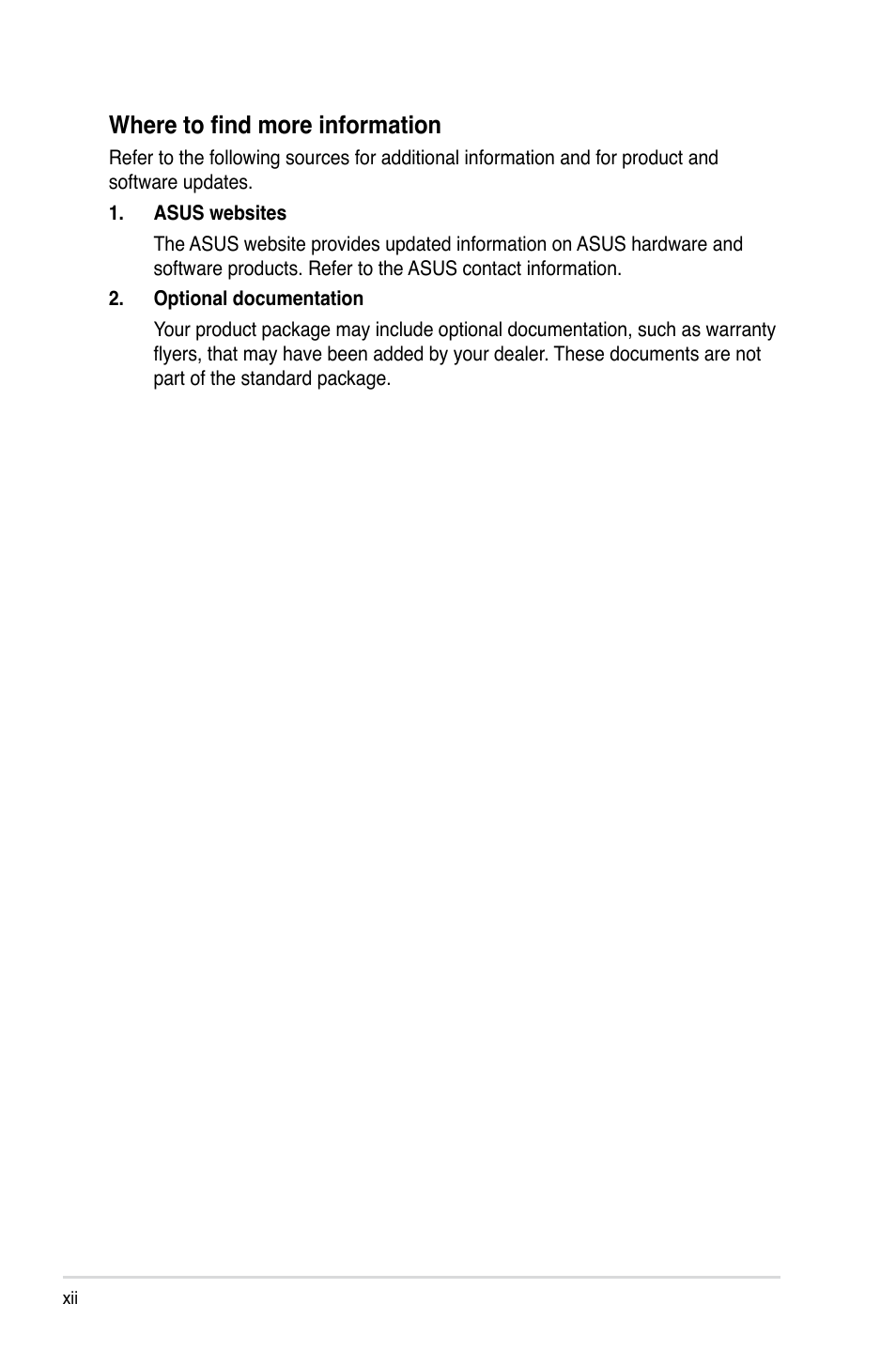 Where to find more information | Asus ESC1000 Personal SuperComputer User Manual | Page 12 / 184