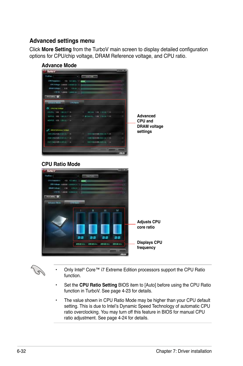 Advanced settings menu | Asus ESC1000 Personal SuperComputer User Manual | Page 154 / 184