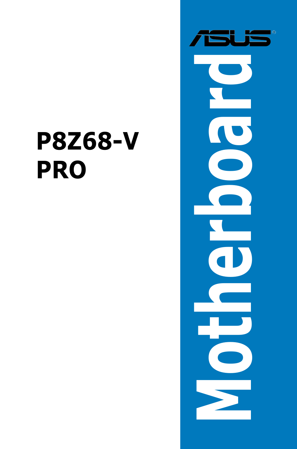 Asus P8Z68-V PRO User Manual | 146 pages