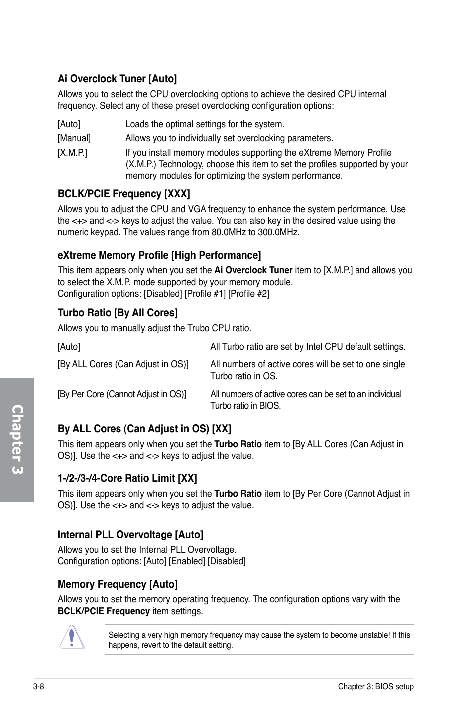 Chapter 3 | Asus P8Z68-V PRO User Manual | Page 74 / 146