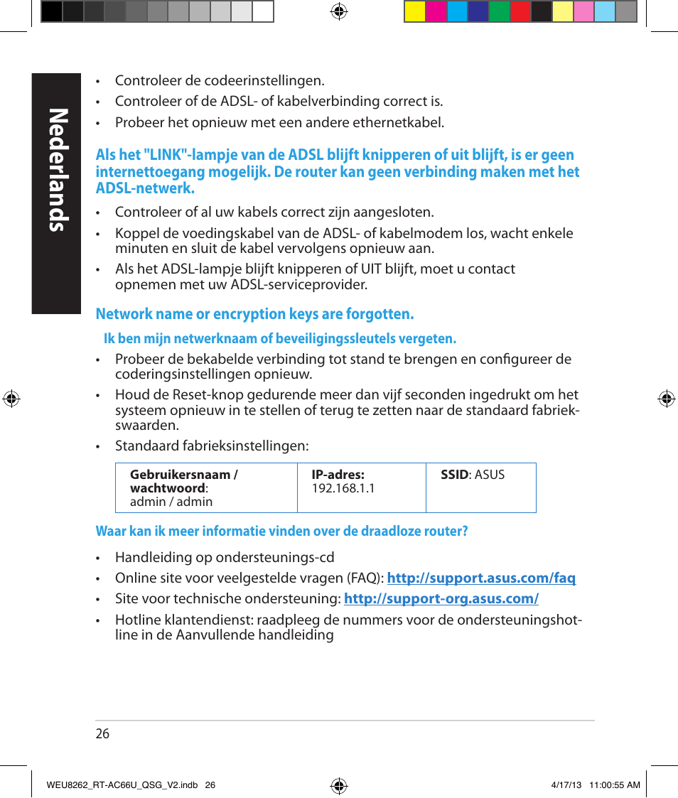 Neder lands | Asus RT-AC66U User Manual | Page 26 / 136