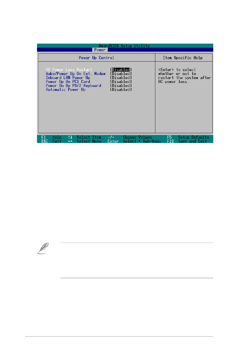 1 power up control | Asus NRL-LS User Manual | Page 82 / 120