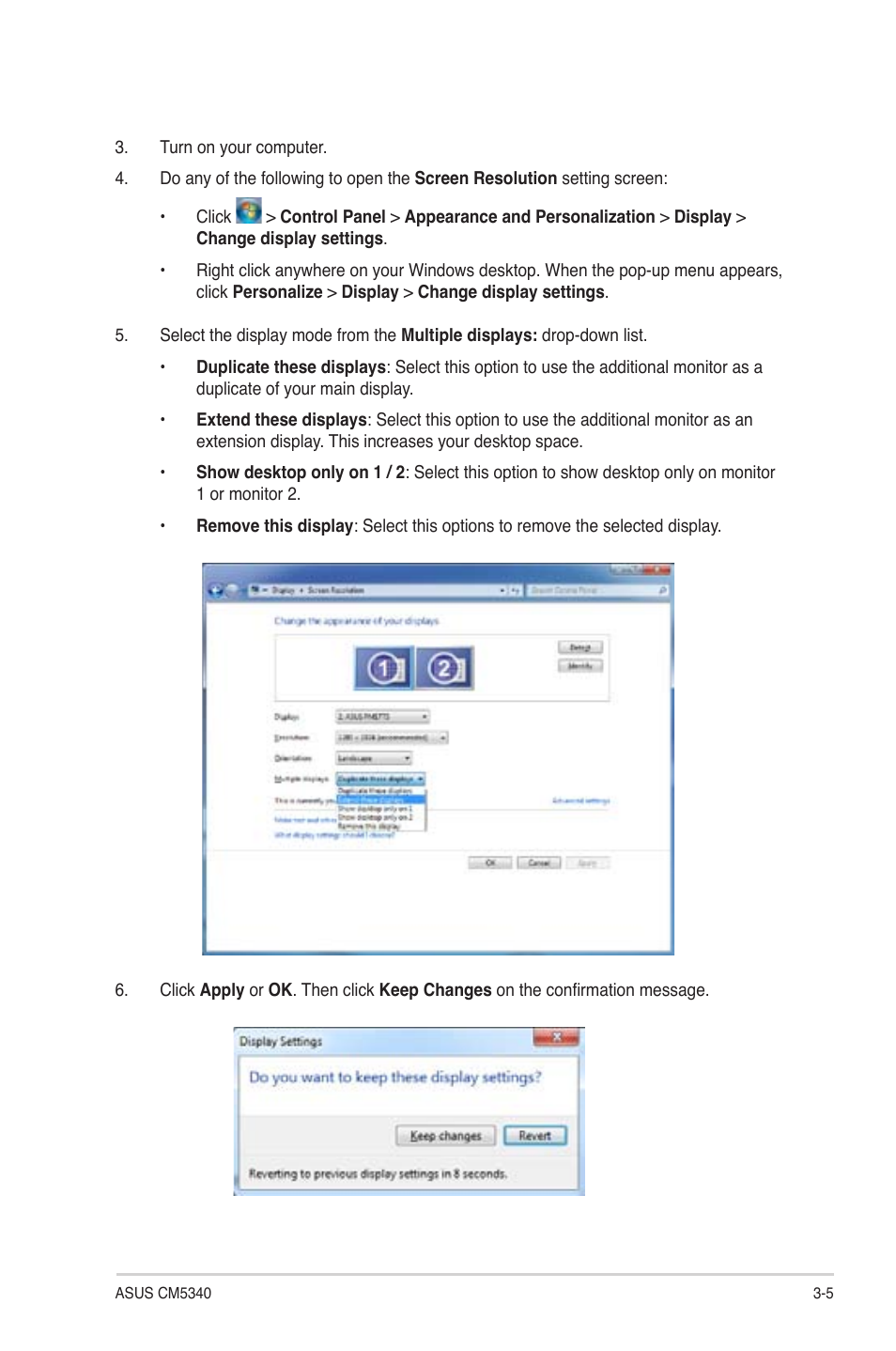 Asus CM5340 User Manual | Page 29 / 57