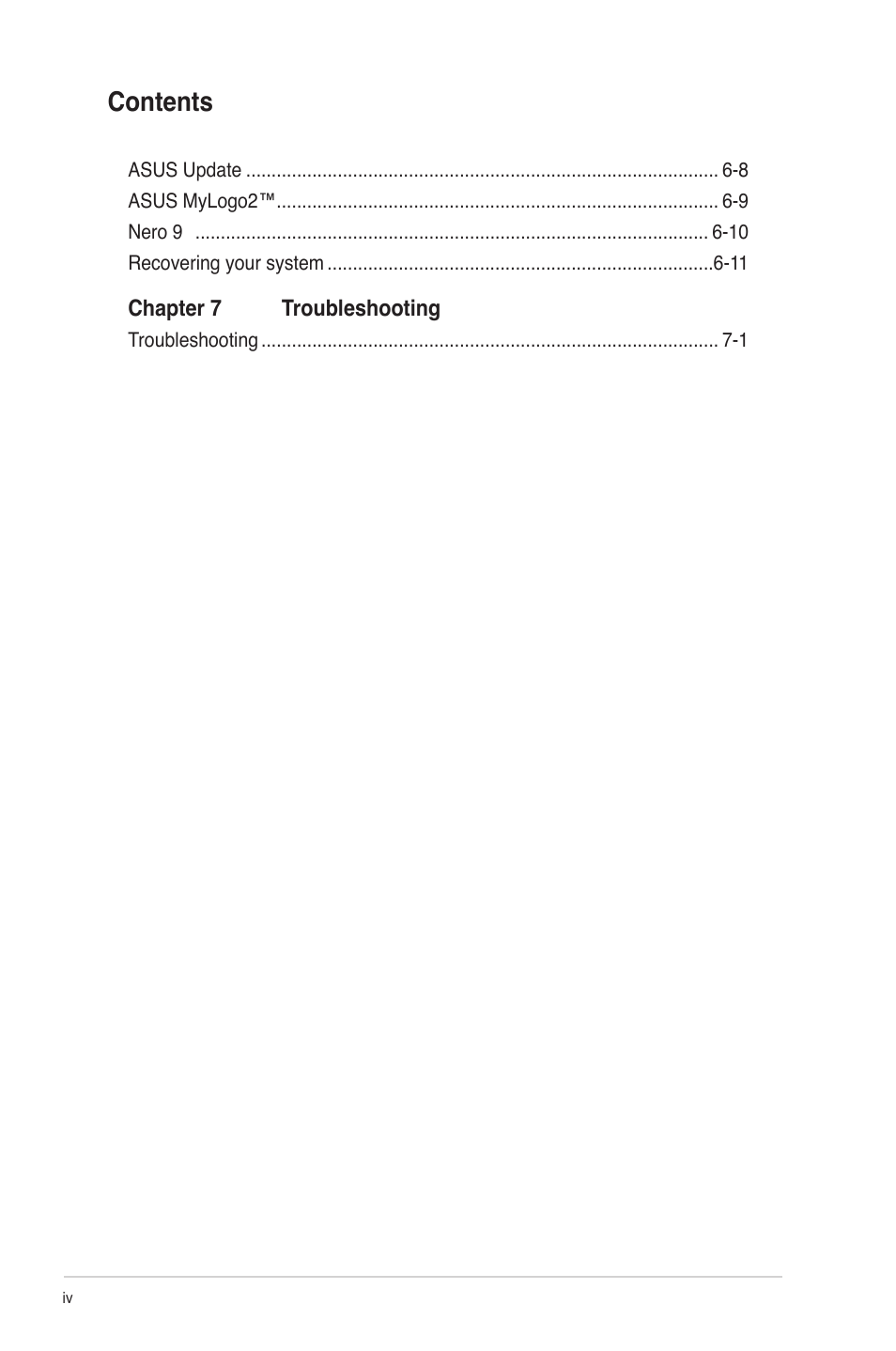 Asus CM5340 User Manual | Page 4 / 57