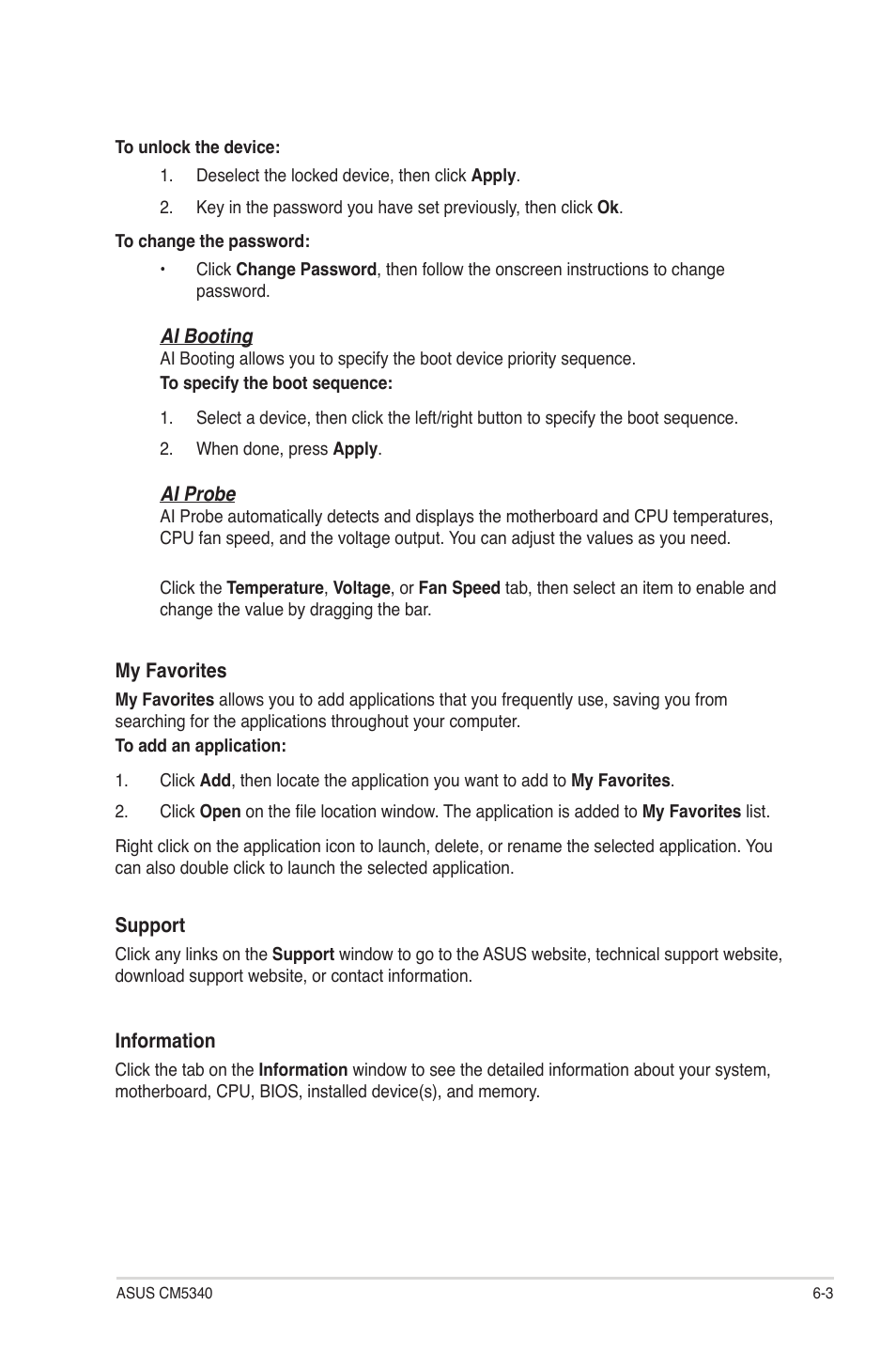 Asus CM5340 User Manual | Page 41 / 57