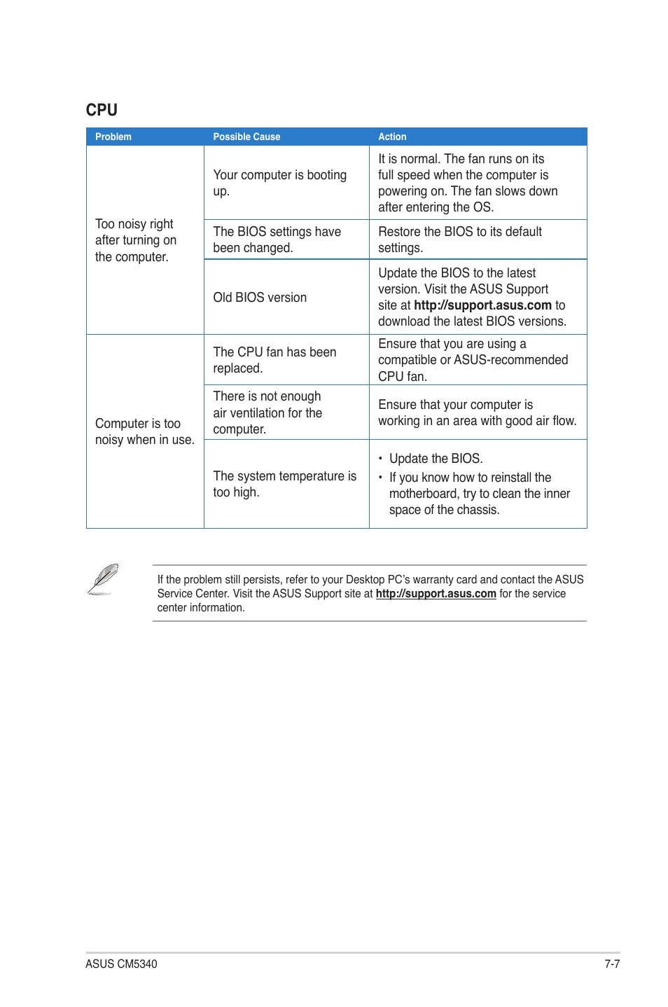 Asus CM5340 User Manual | Page 57 / 57