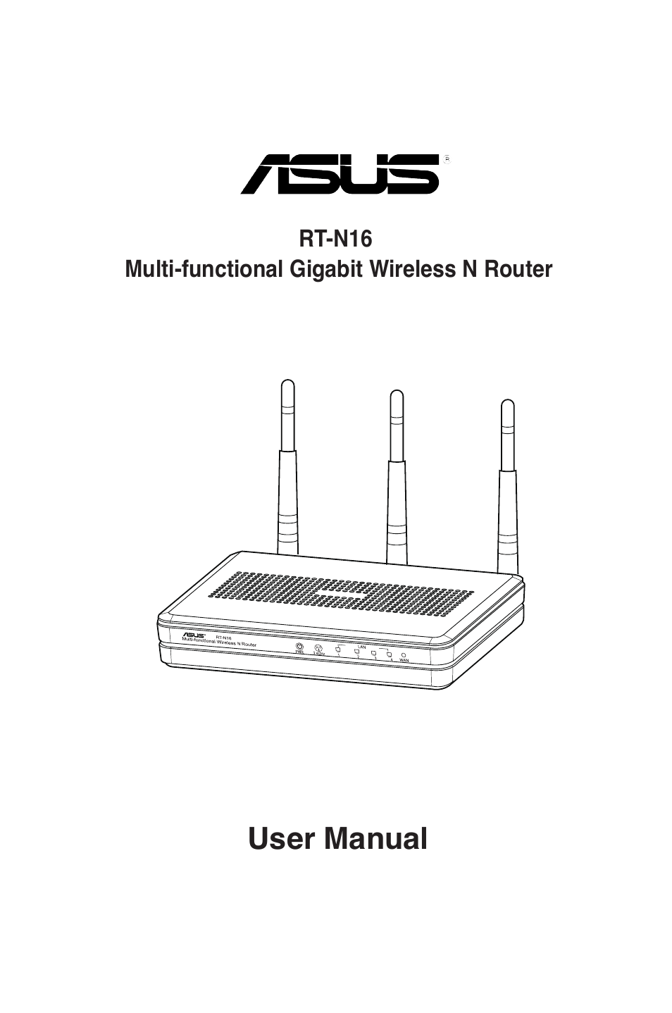 Asus RT-N16 User Manual | 66 pages