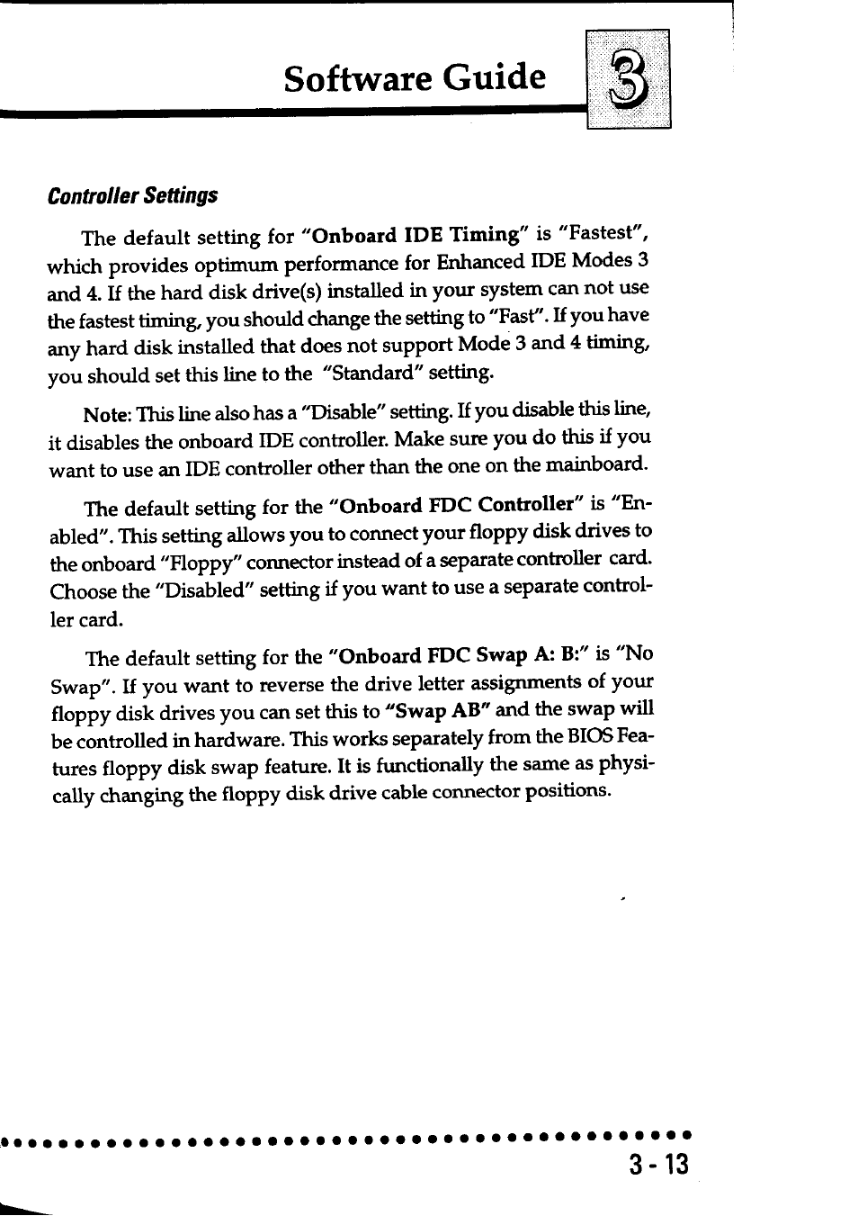 Controller settings, Software guide | Asus P/I-AP55T User Manual | Page 47 / 87