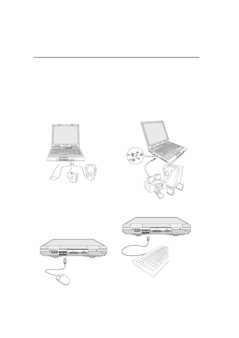 Optional external connections (cont’) | Asus D1T User Manual | Page 40 / 50