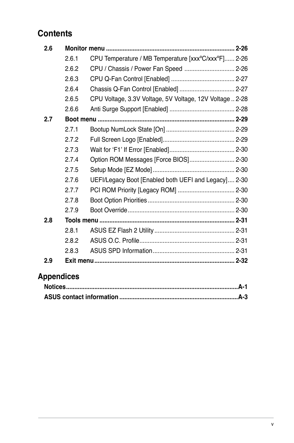 Asus P8B75-M LX PLUS User Manual | Page 5 / 80