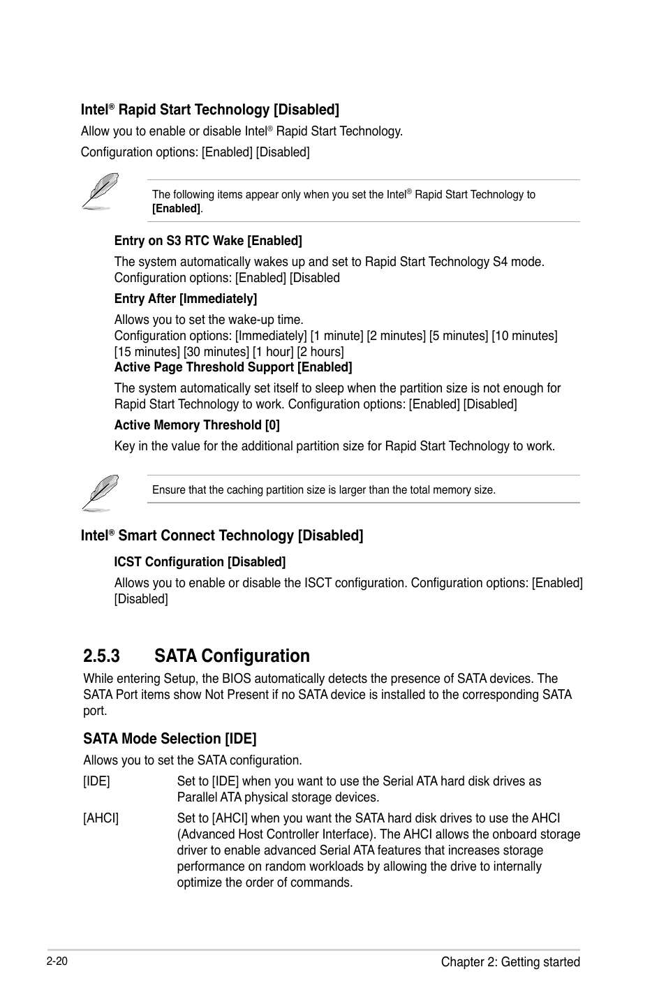 3 sata configuration, Sata configuration -20 | Asus P8B75-M LX PLUS User Manual | Page 64 / 80