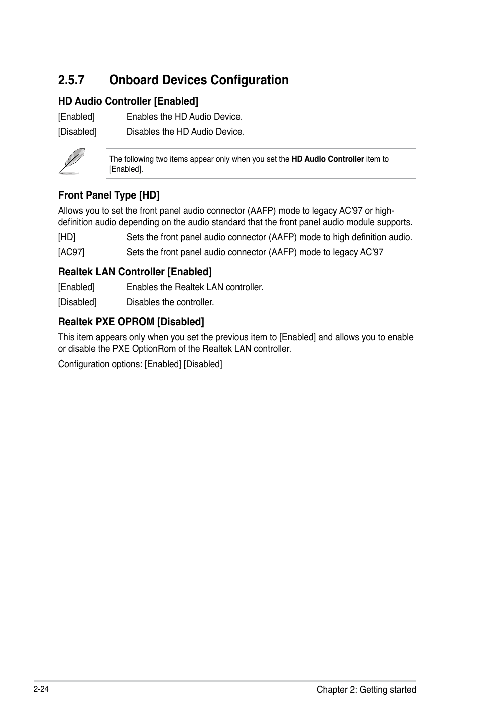 7 onboard devices configuration, Onboard devices configuration -24 | Asus P8B75-M LX PLUS User Manual | Page 68 / 80