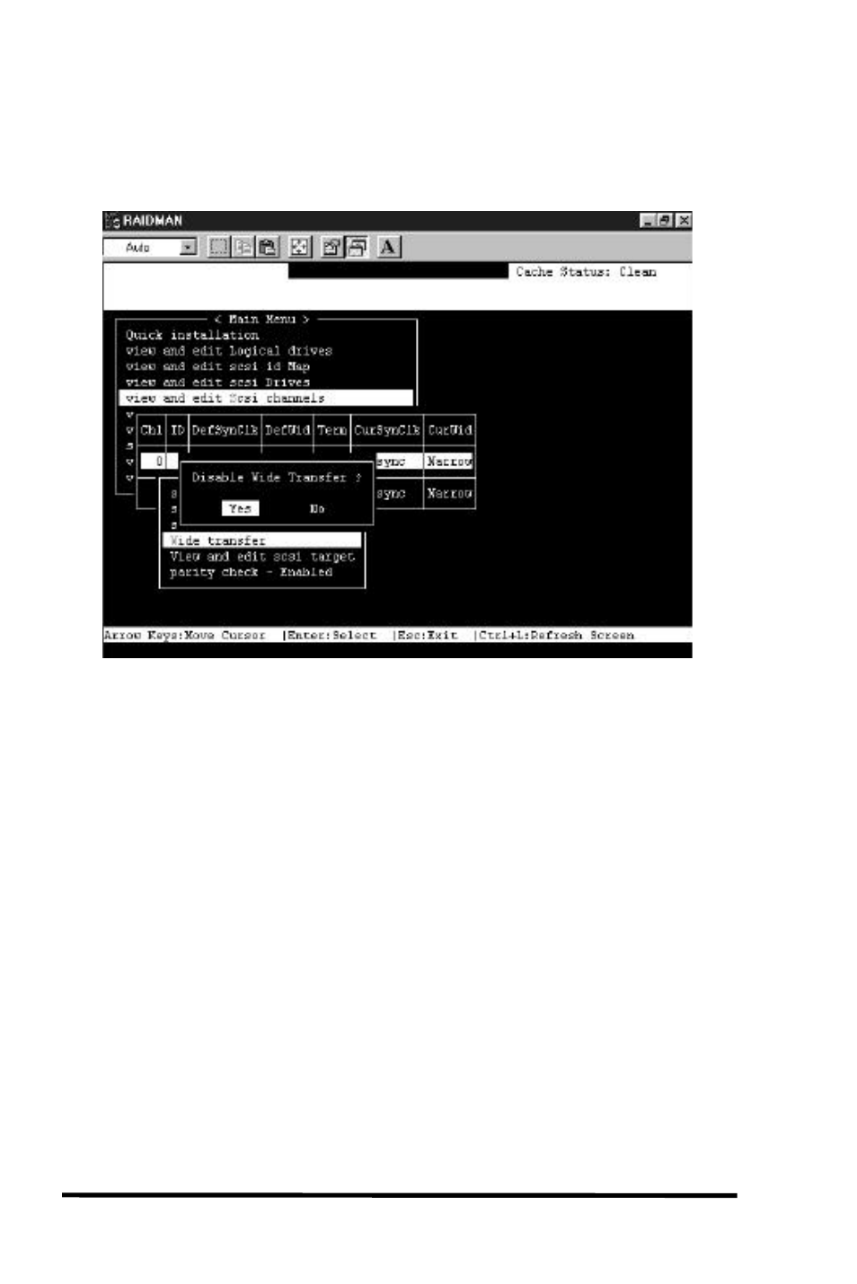 4 setting a transfer width | Asus PCI-DA2200 User Manual | Page 110 / 369