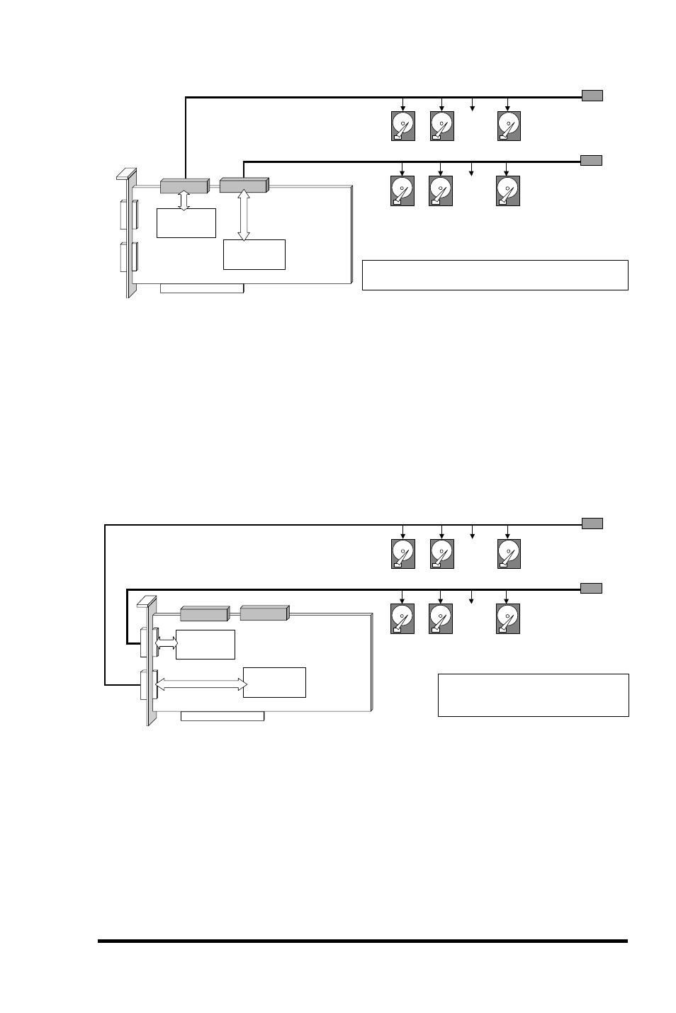 1 internal drives only, 2 external drives only | Asus PCI-DA2200 User Manual | Page 49 / 369