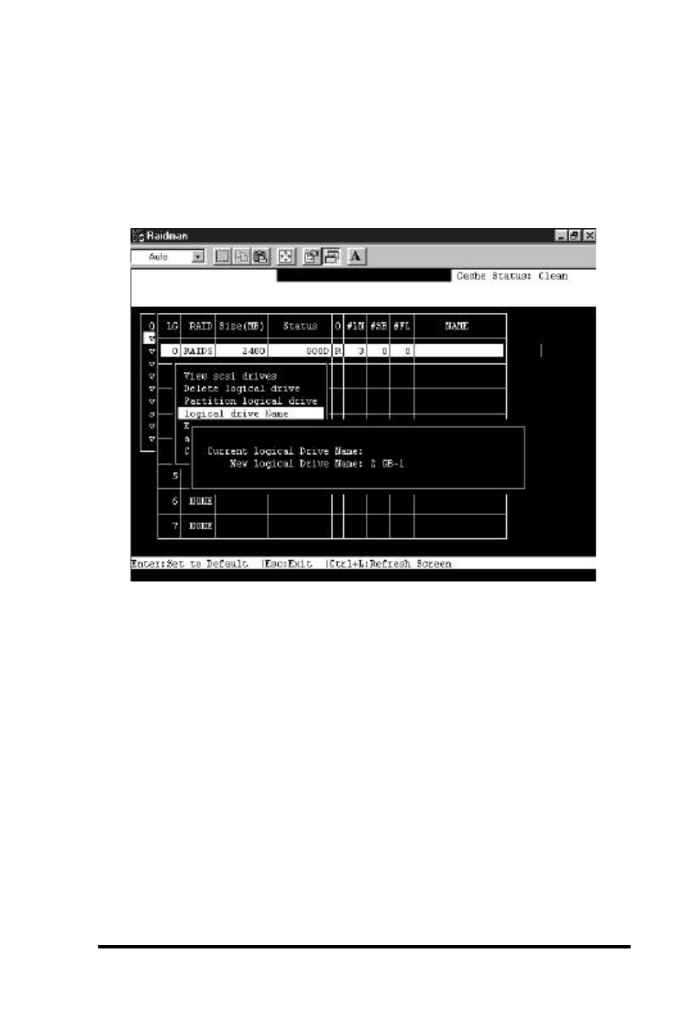 6 assigning a logical drive name | Asus PCI-DA2200 User Manual | Page 85 / 369
