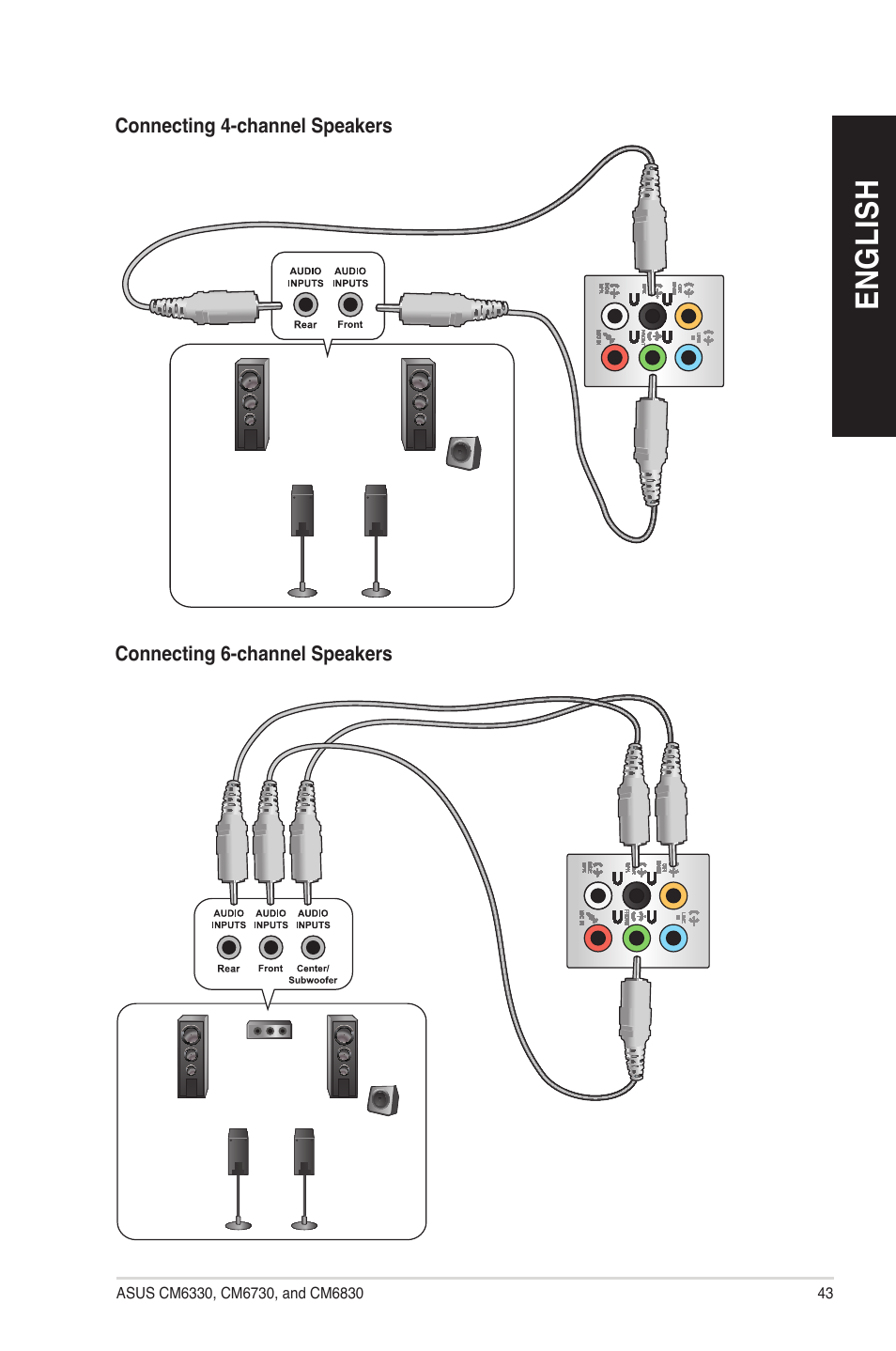 Asus CM6830 User Manual | Page 43 / 86