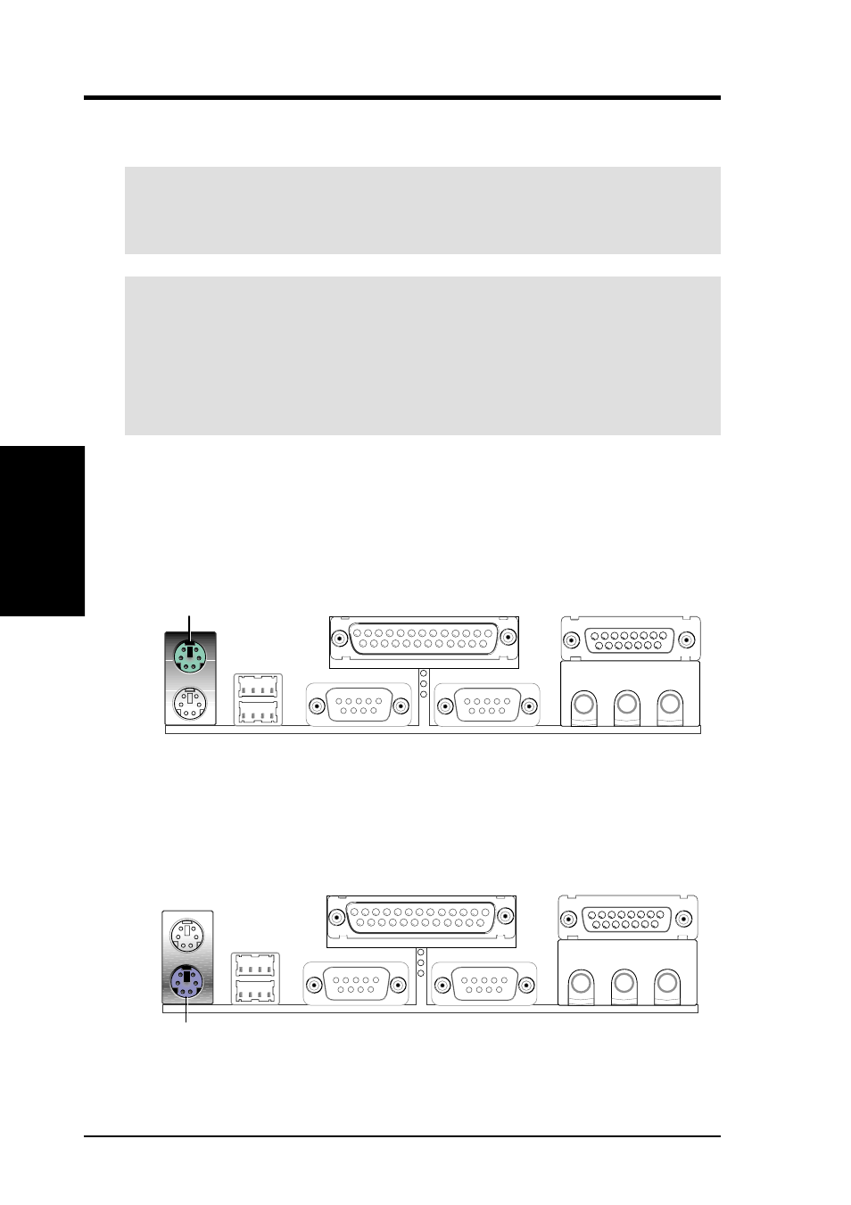 Hardware setup, 8 external connectors | Asus K7M-RM User Manual | Page 34 / 96