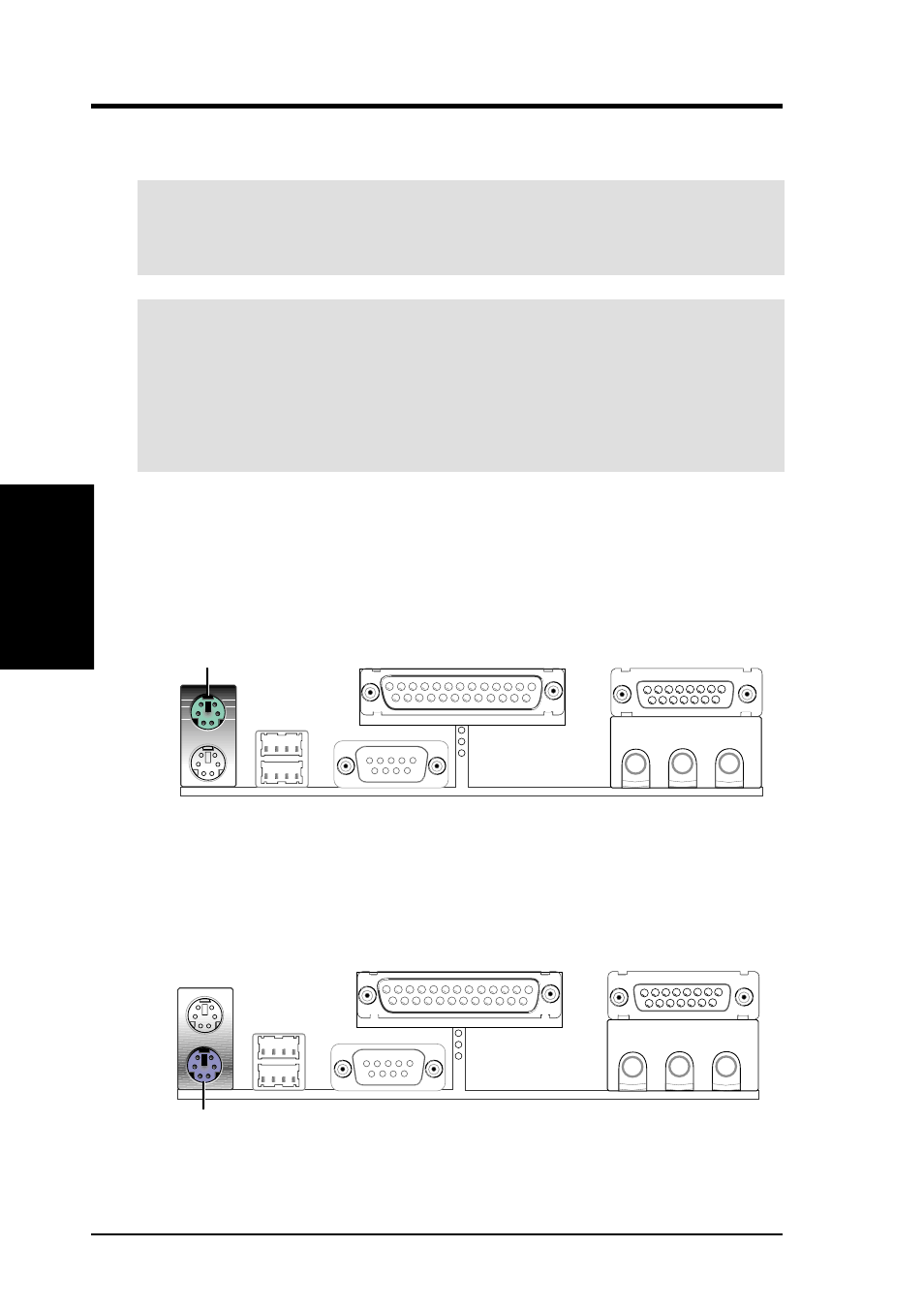 Hardware setup, 8 external connectors | Asus CUSL2-C User Manual | Page 30 / 122