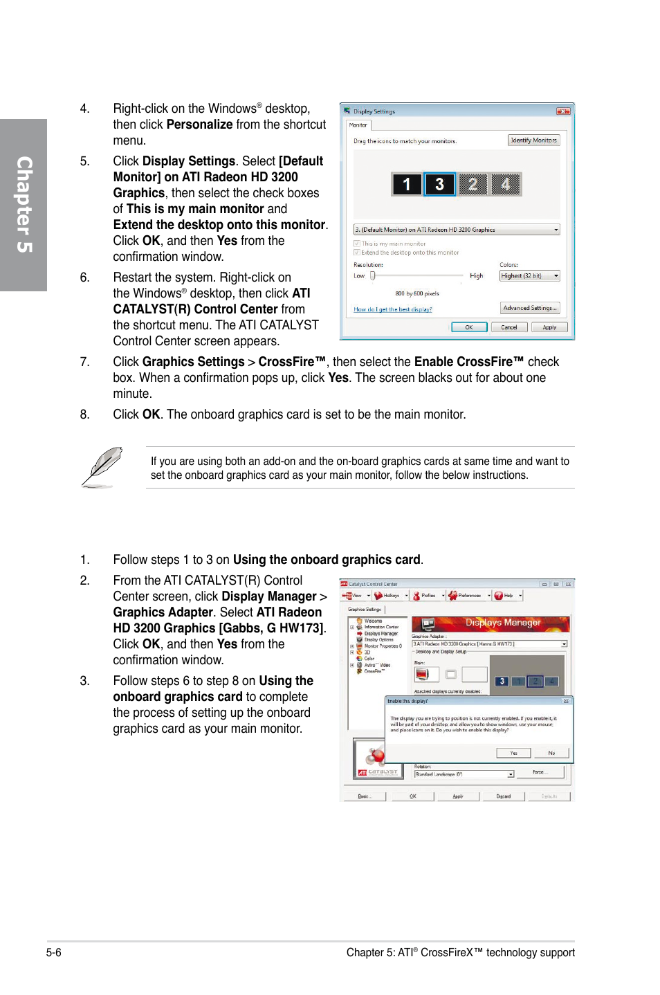 Chapter 5 | Asus M4A89GTD PRO/USB3 User Manual | Page 126 / 128