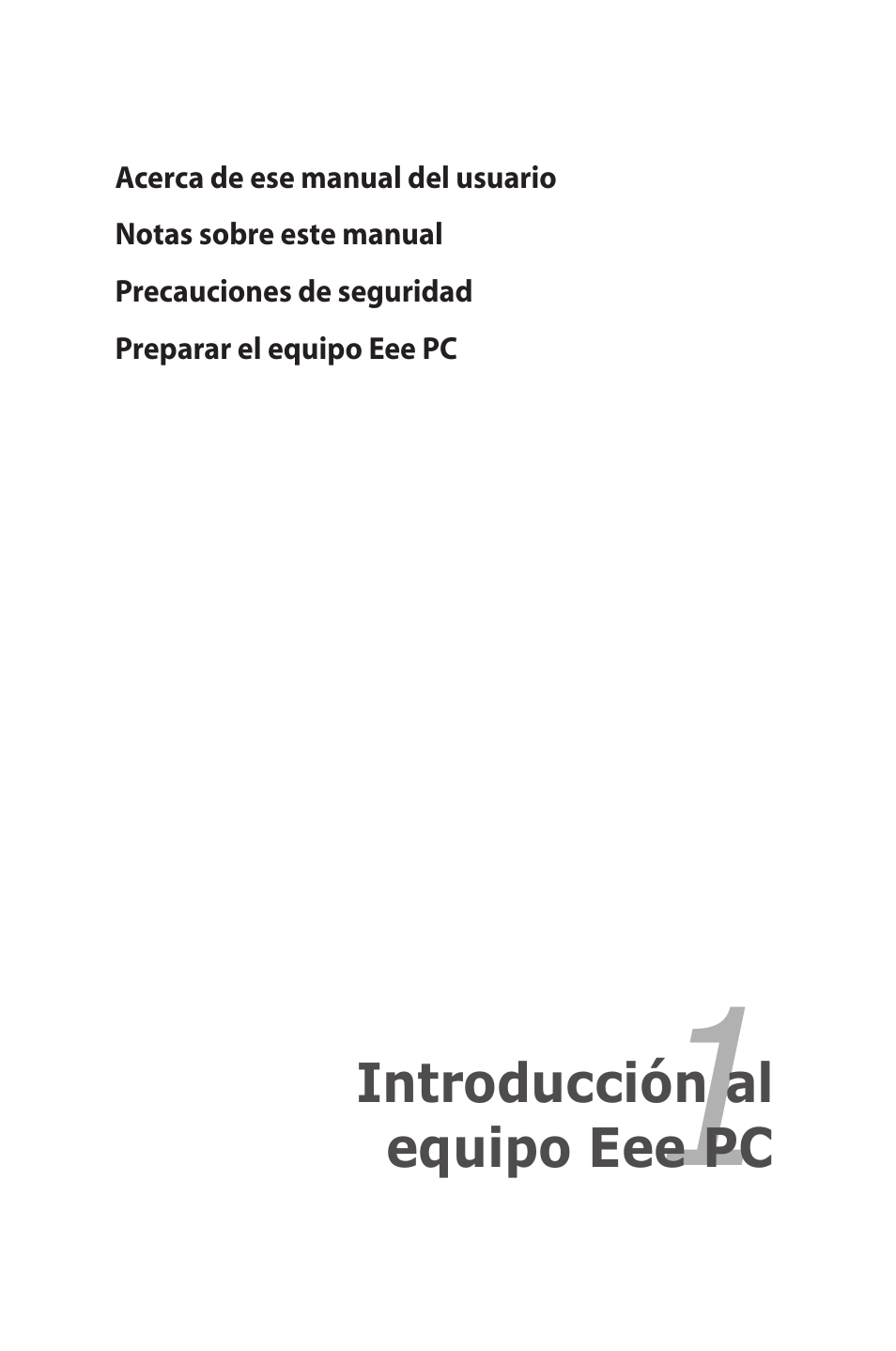 Asus Eee PC 701SD/Linux User Manual | Page 5 / 62
