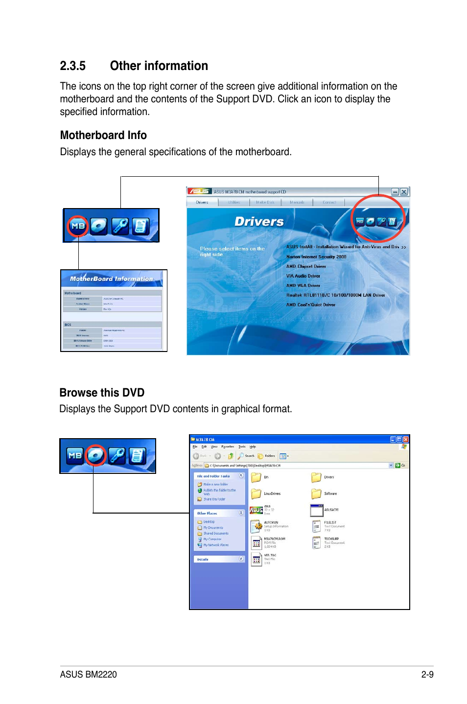 5 other information | Asus BM2220 User Manual | Page 23 / 26