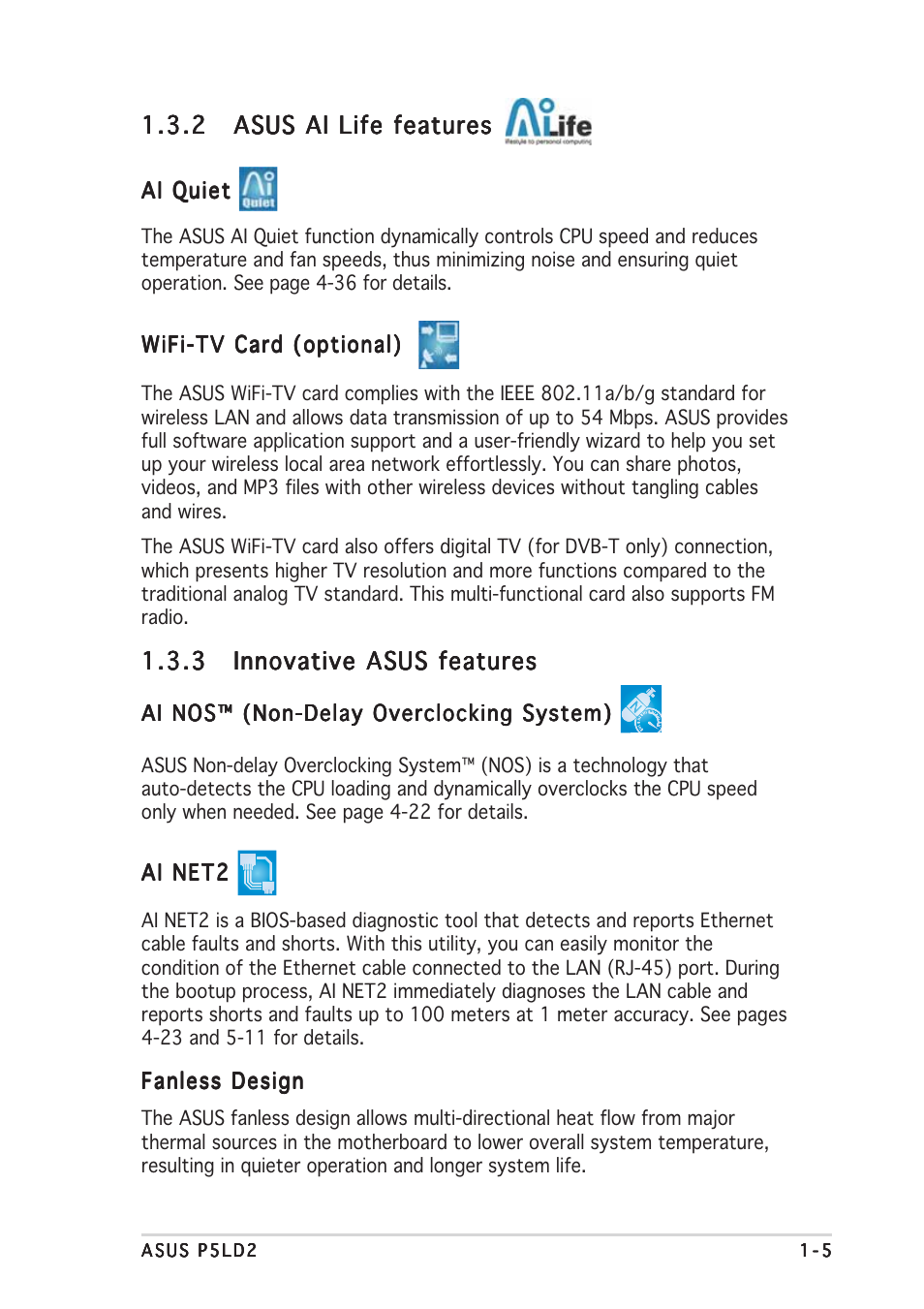 Asus P5LD2 User Manual | Page 19 / 142