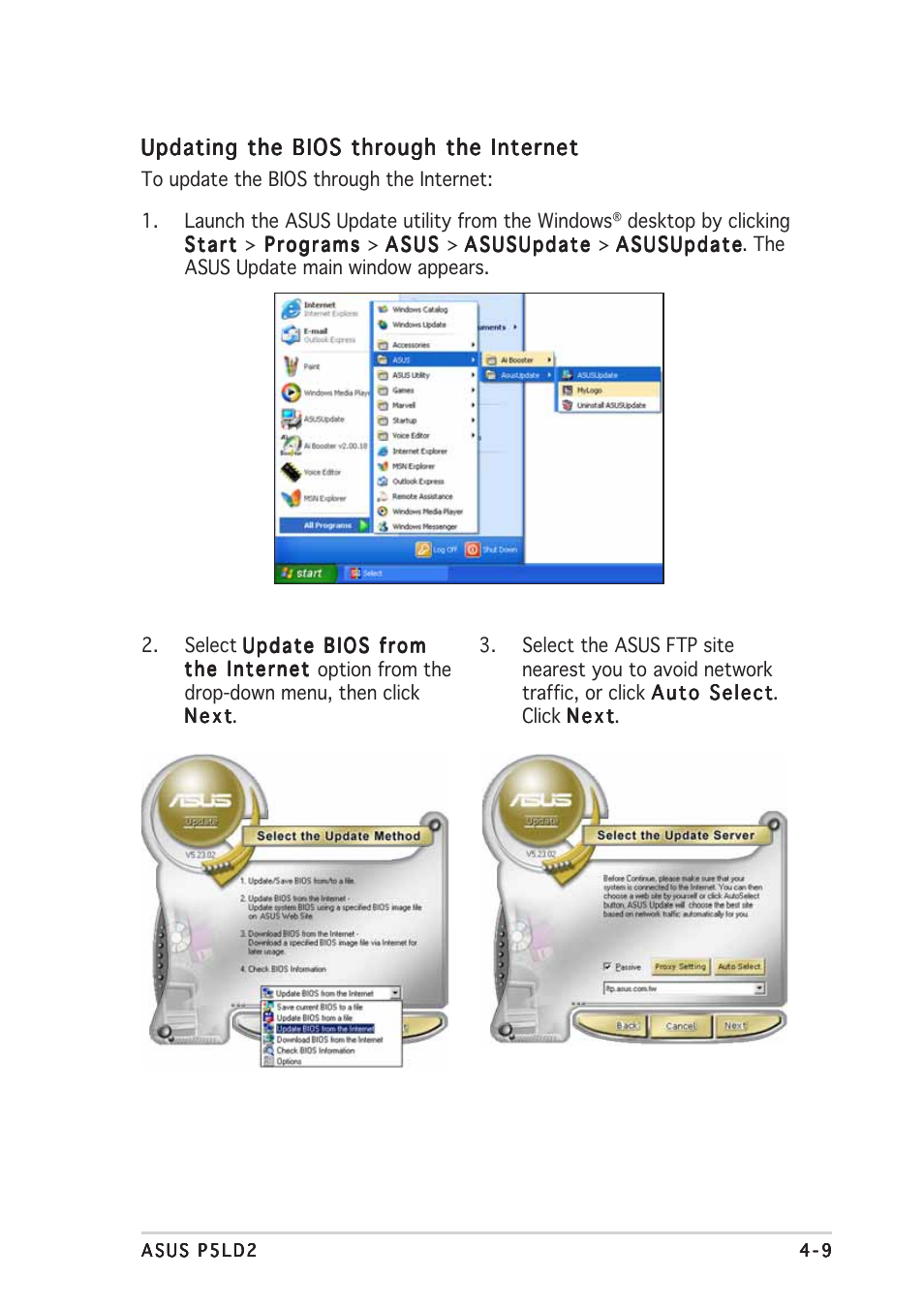 Asus P5LD2 User Manual | Page 69 / 142
