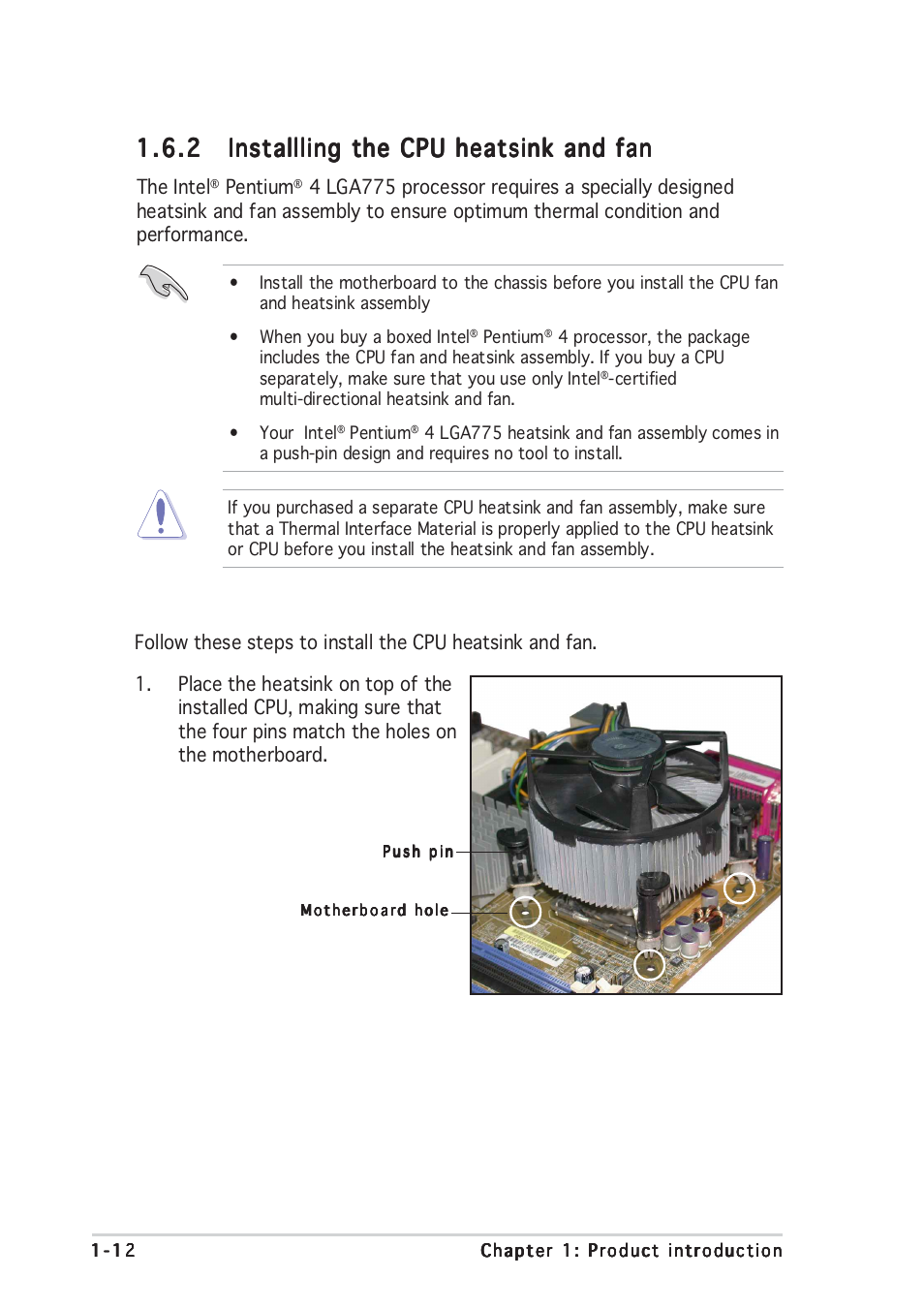 Asus P5GD1 Pro User Manual | Page 24 / 96