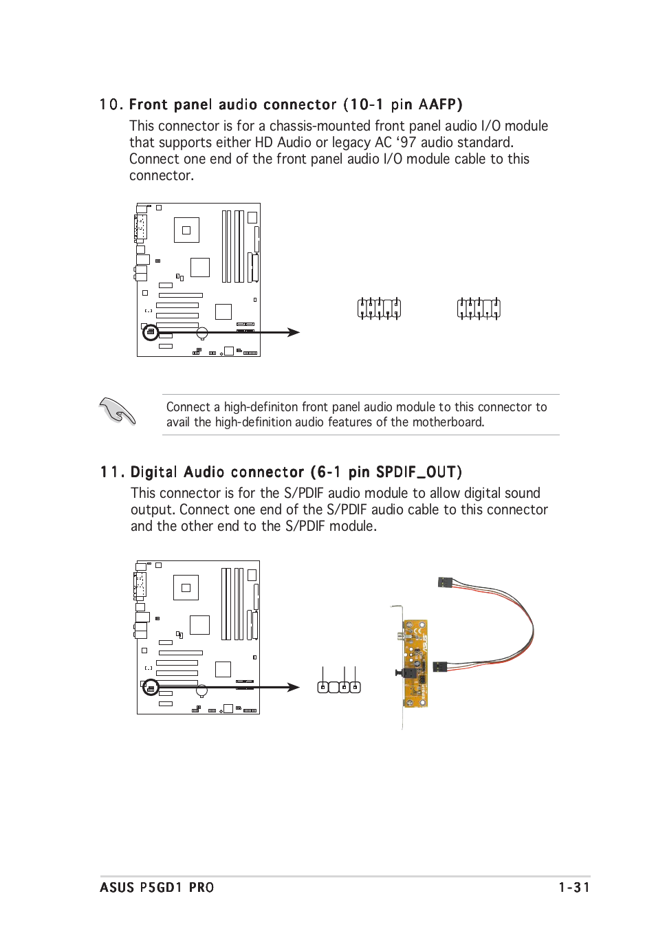 Asus P5GD1 Pro User Manual | Page 43 / 96