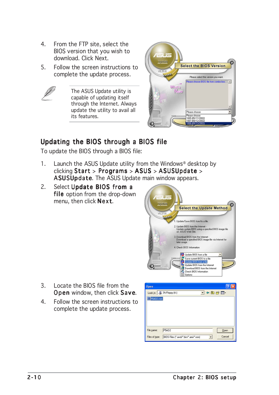 Asus P5GD1 Pro User Manual | Page 54 / 96