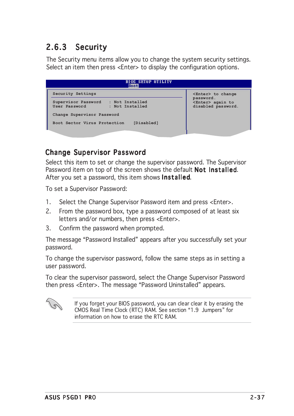 3 security security security security security | Asus P5GD1 Pro User Manual | Page 81 / 96