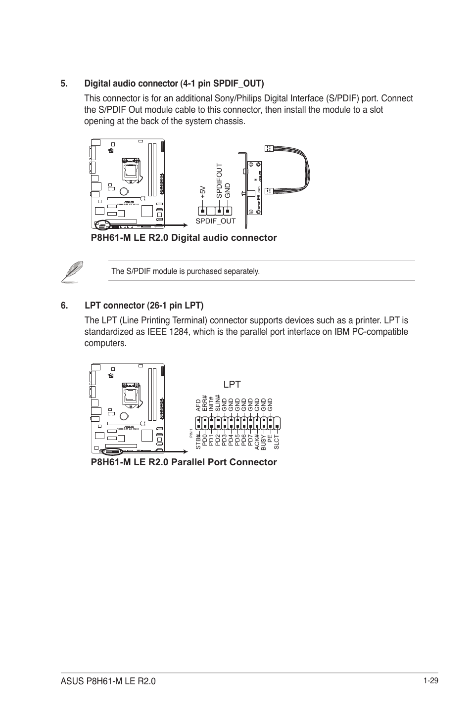 Asus P8H61-M LE R2.0 User Manual | Page 41 / 81