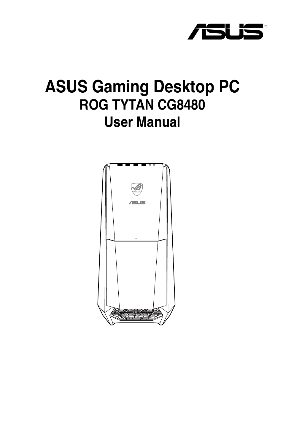 Asus CG8480 User Manual | 98 pages