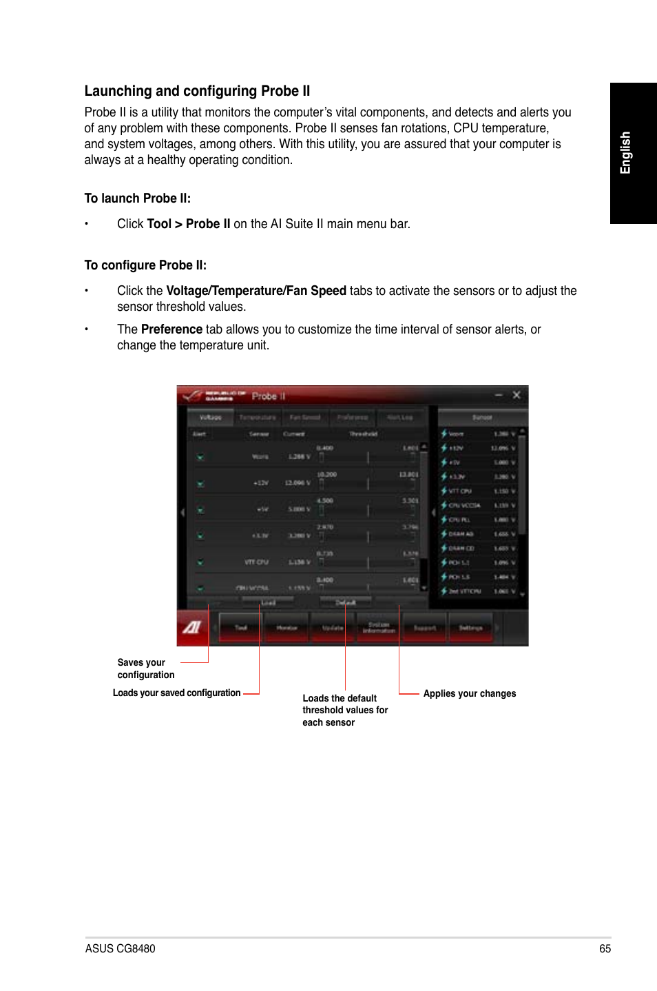 Asus CG8480 User Manual | Page 65 / 98