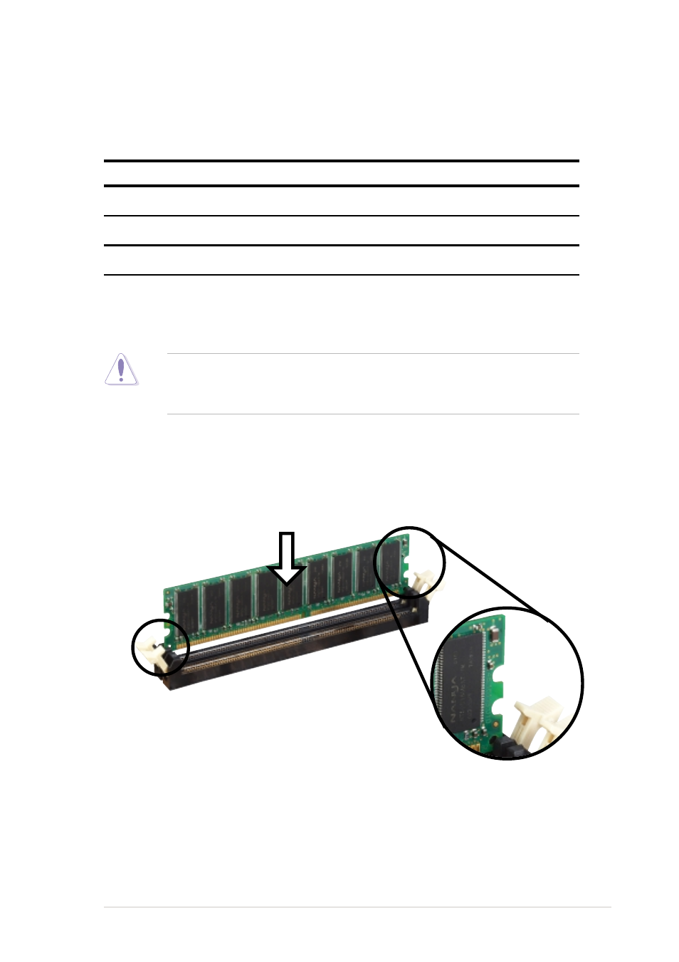 3 installing a dimm | Asus P4B266-C User Manual | Page 33 / 126