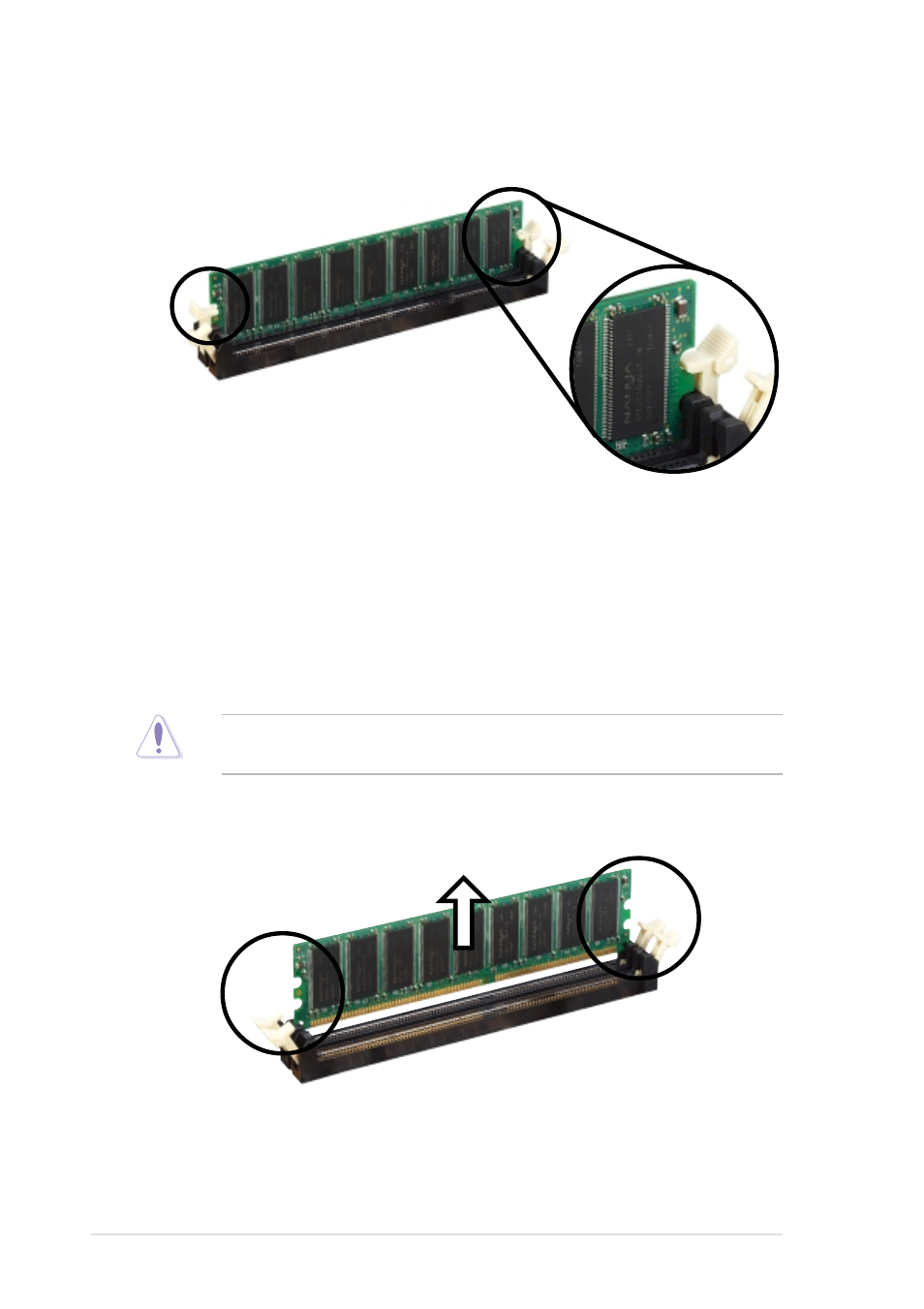 4 removing a dimm | Asus P4B266-C User Manual | Page 34 / 126