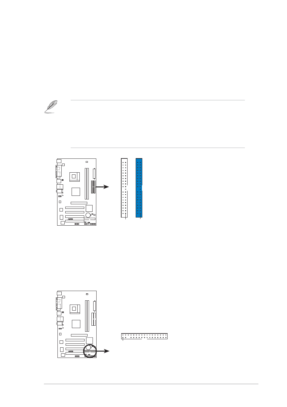 2 internal connectors | Asus P4PE2-X User Manual | Page 27 / 64