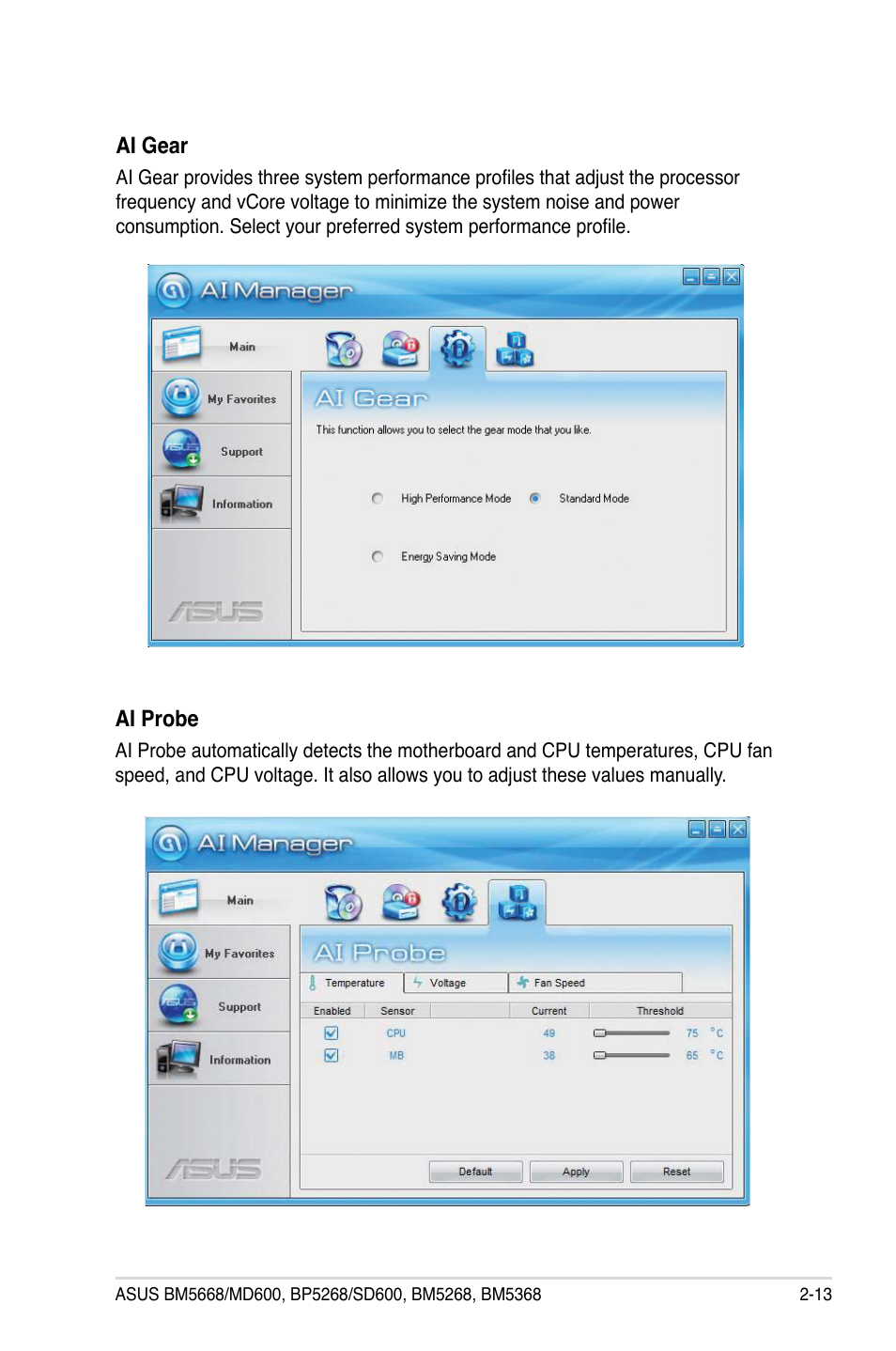 Asus BP5268 User Manual | Page 29 / 35