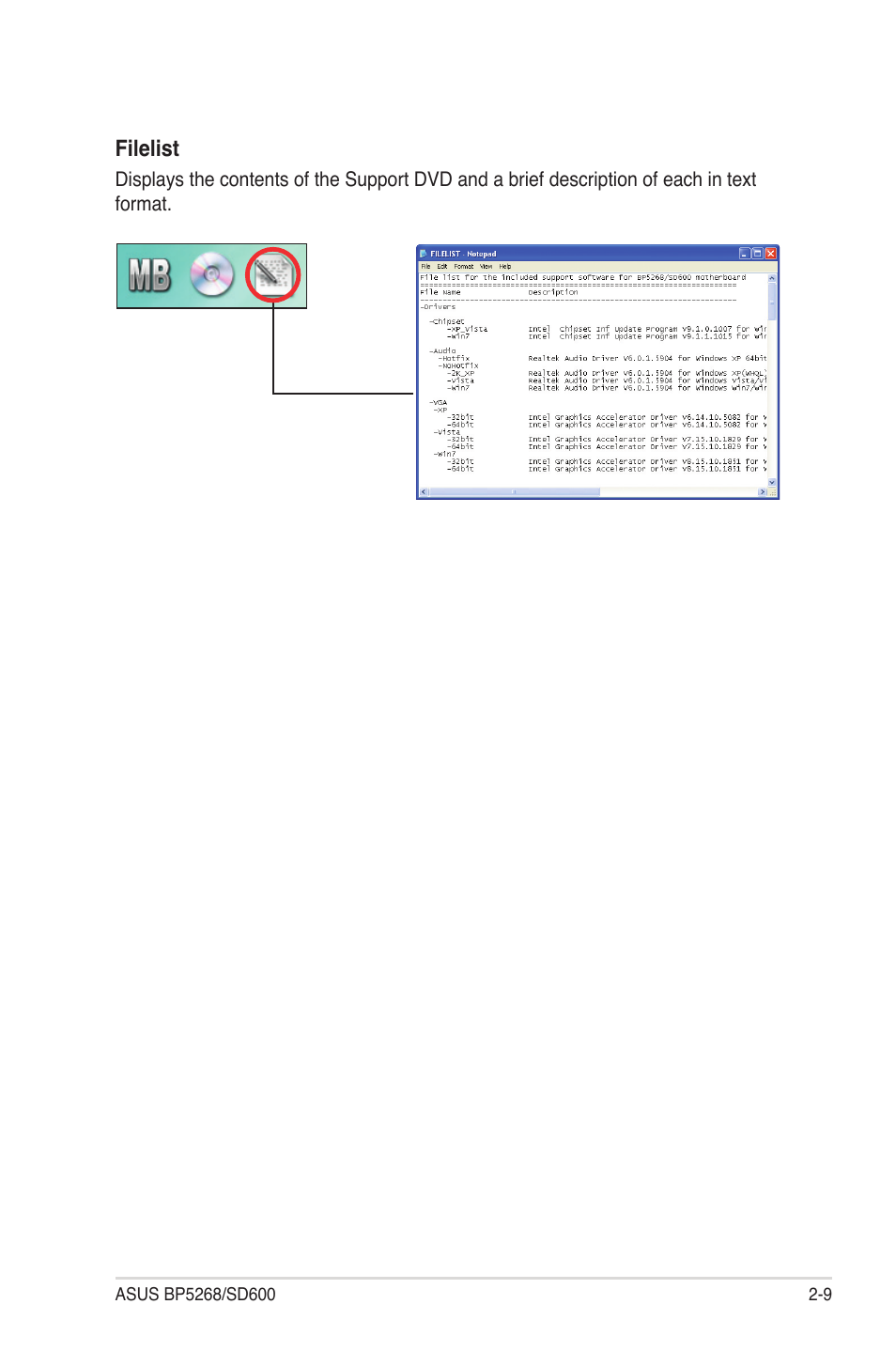 Asus BP5268 User Manual | Page 23 / 33