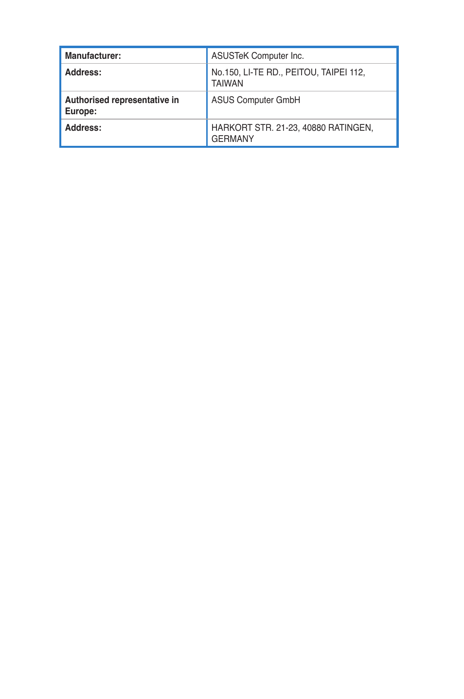 Asus BP5268 User Manual | Page 33 / 33