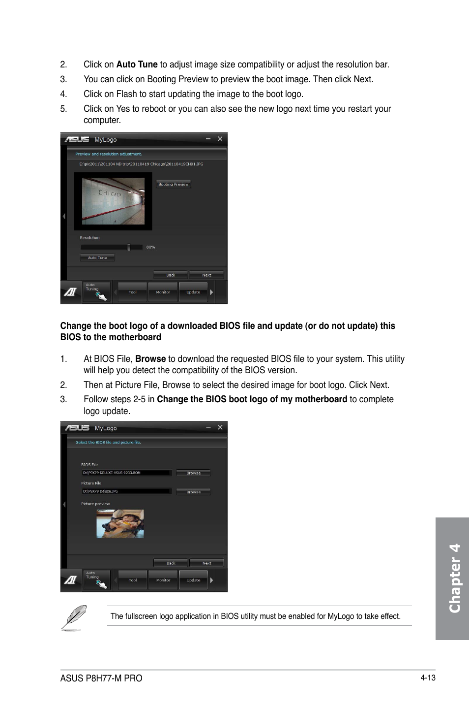 Chapter 4 | Asus P8H77-M PRO User Manual | Page 119 / 156