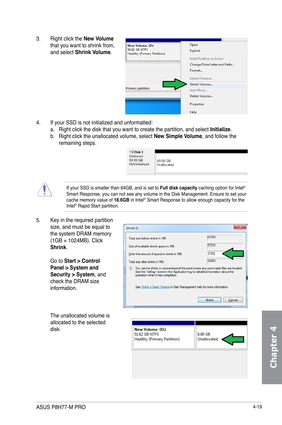 Chapter 4 | Asus P8H77-M PRO User Manual | Page 125 / 156