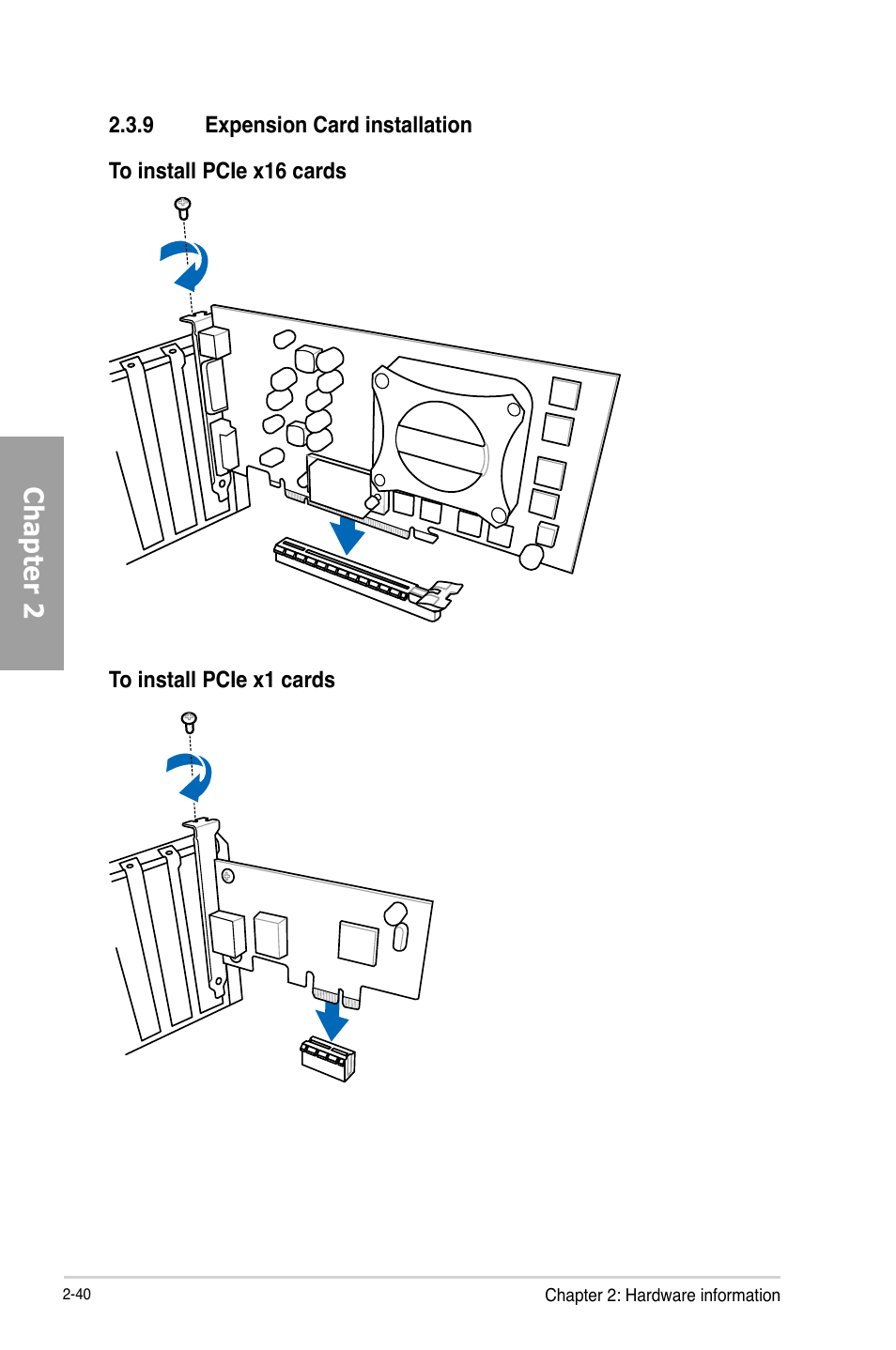 Chapter 2 | Asus P8H77-M PRO User Manual | Page 62 / 156